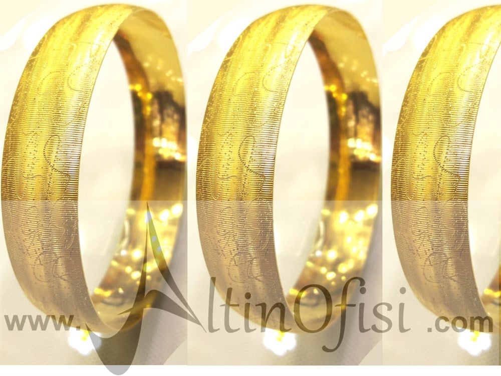 İmza Bilezik 20gr 22 Ayar Altın