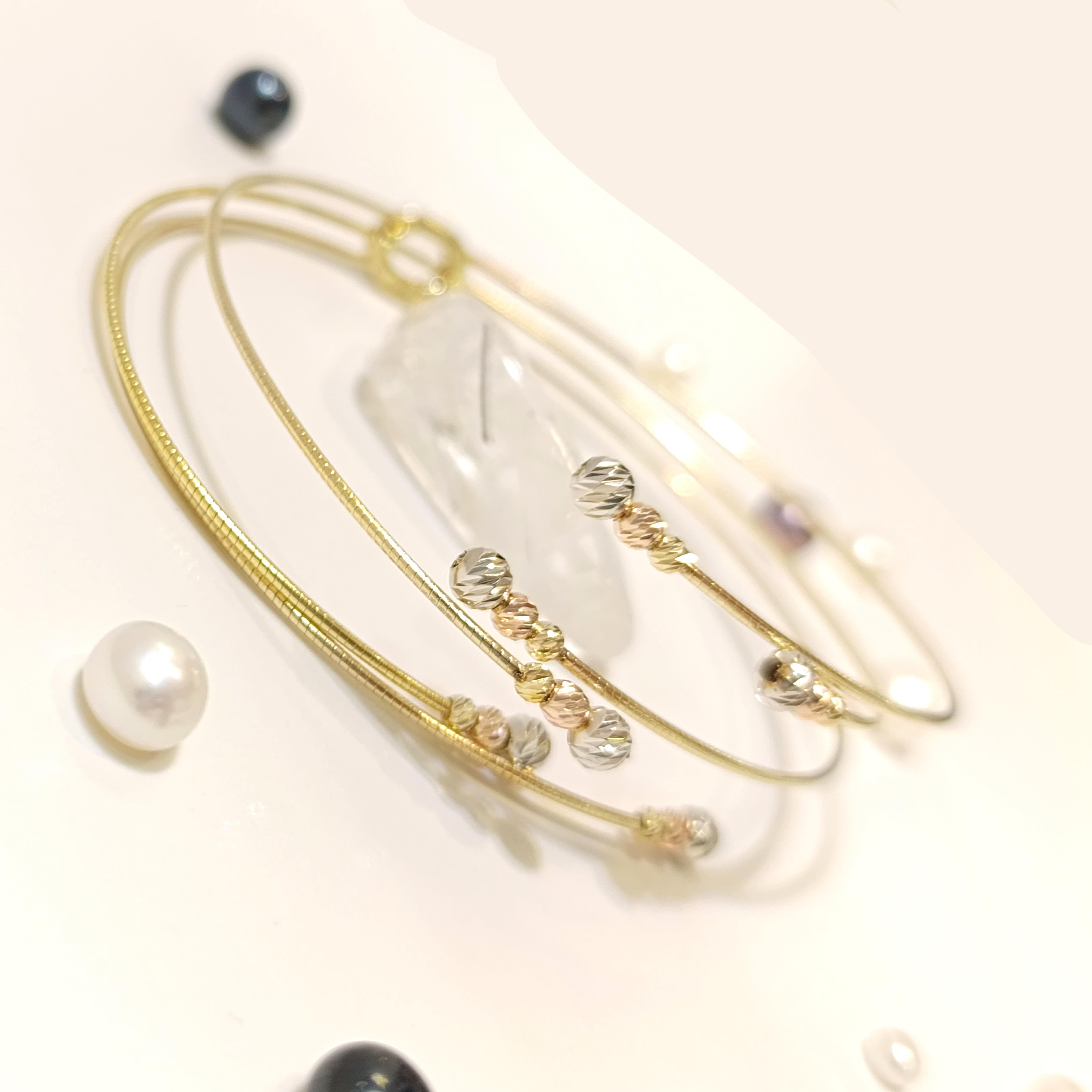 Eşsiz Dorika Toplu Kelepçe Bilezik 14 Ayar Altın HD VİDEOLU