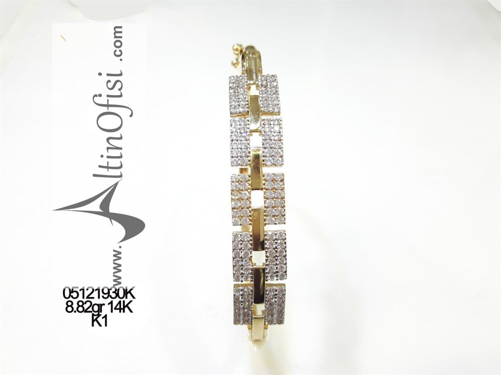 Kelepçe Bilezik 14 Ayar Altın