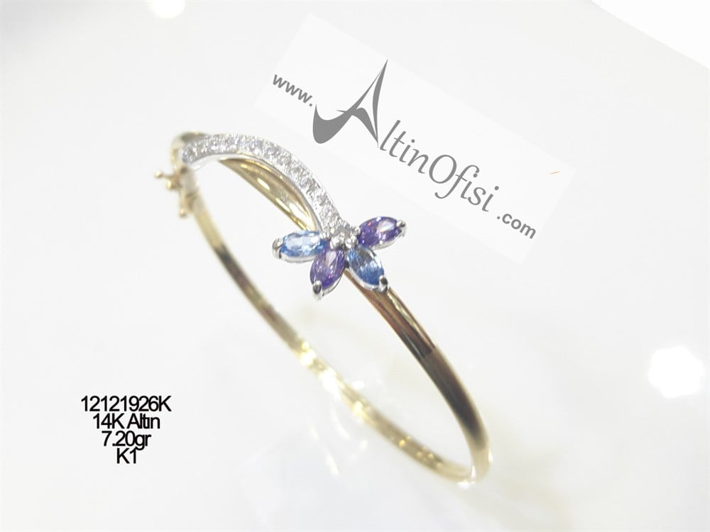 Kelepçe Bilezik 14 Ayar Altın