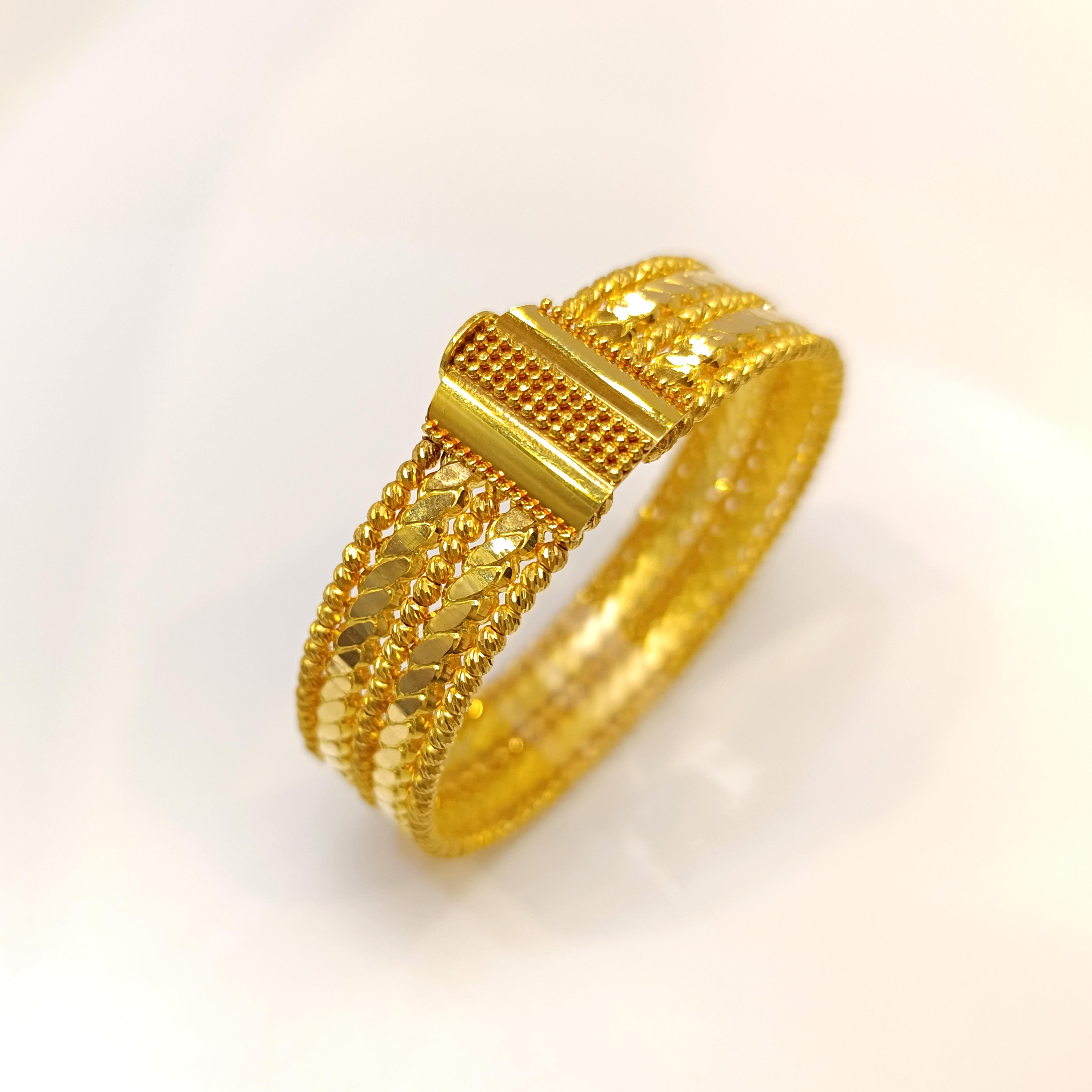 Dorika Toplu Mersin Kelepçe Bilezik 22 Ayar Altın HD VİDEOLU