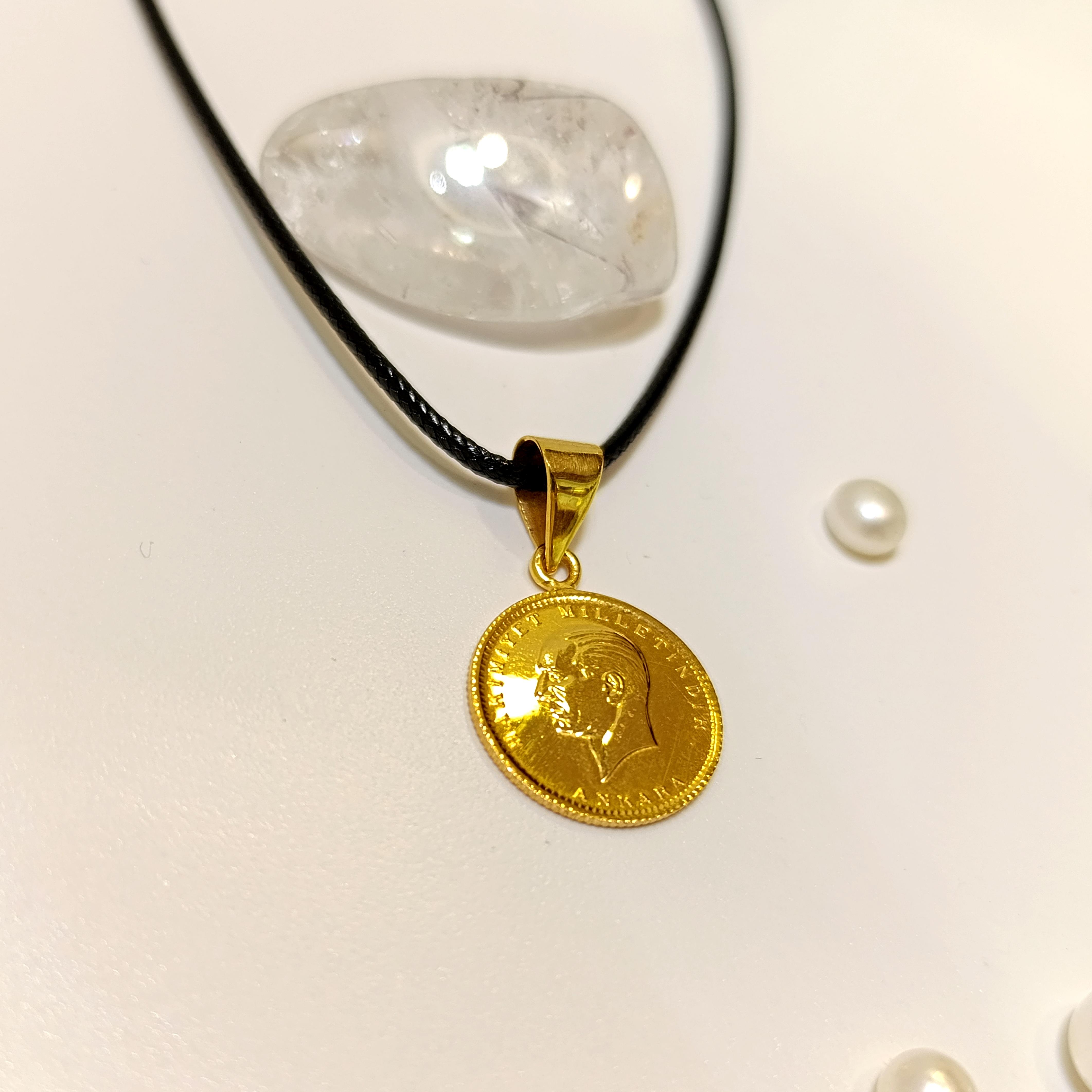 Atalira Yarım Altınlı Kolye HD VİDEOLU