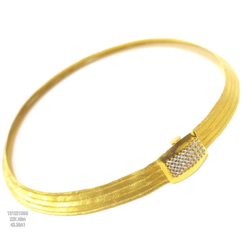 Trabzon Hasırı Gerdanlık 22 Ayar Altın