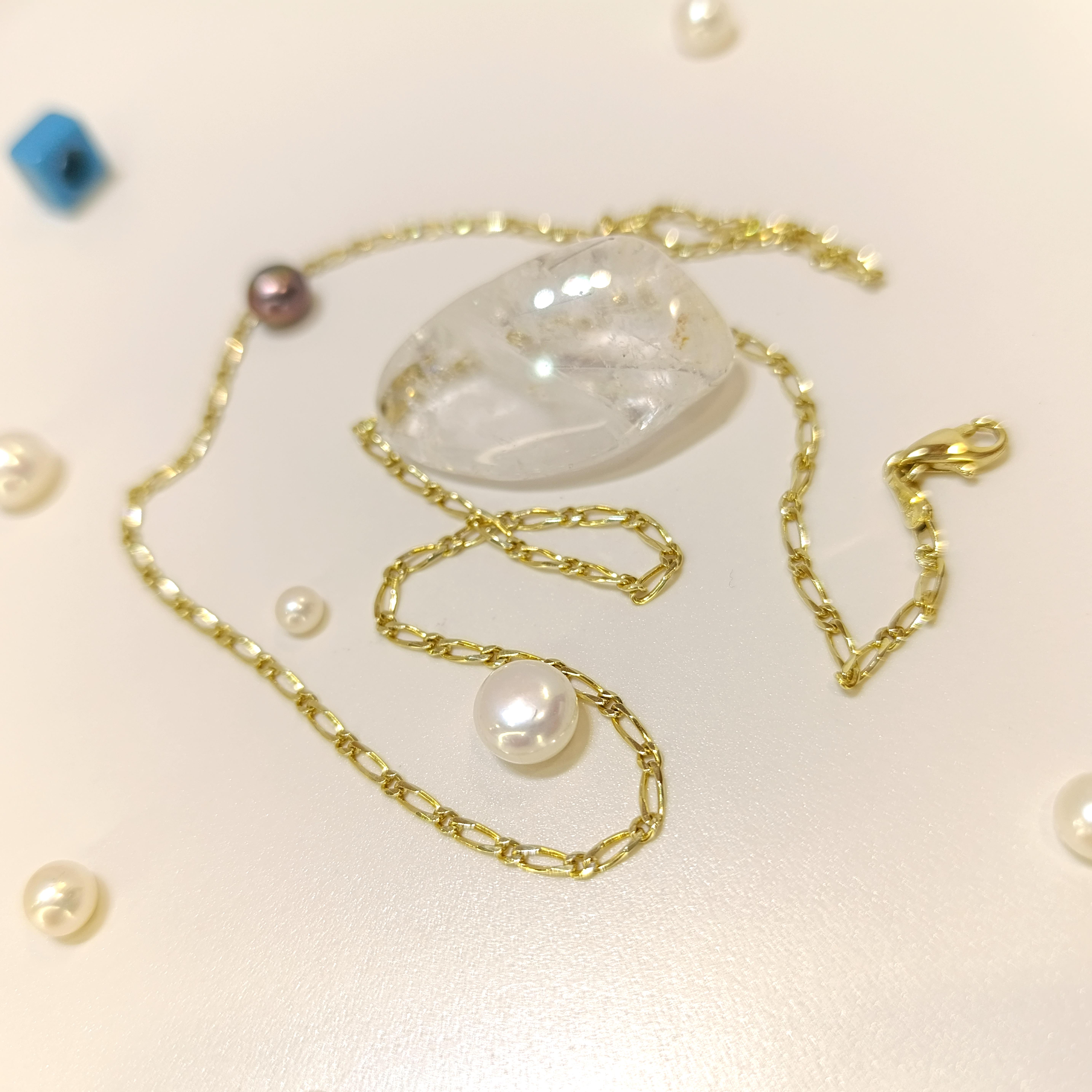 45cm 2.1mm Figaro Zincir 14 Ayar Altın  HD VİDEOLU