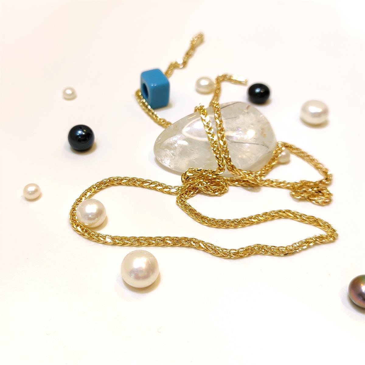 50cm 2mm Spayk İpek Zincir 14 Ayar Altın HD VİDEOLU