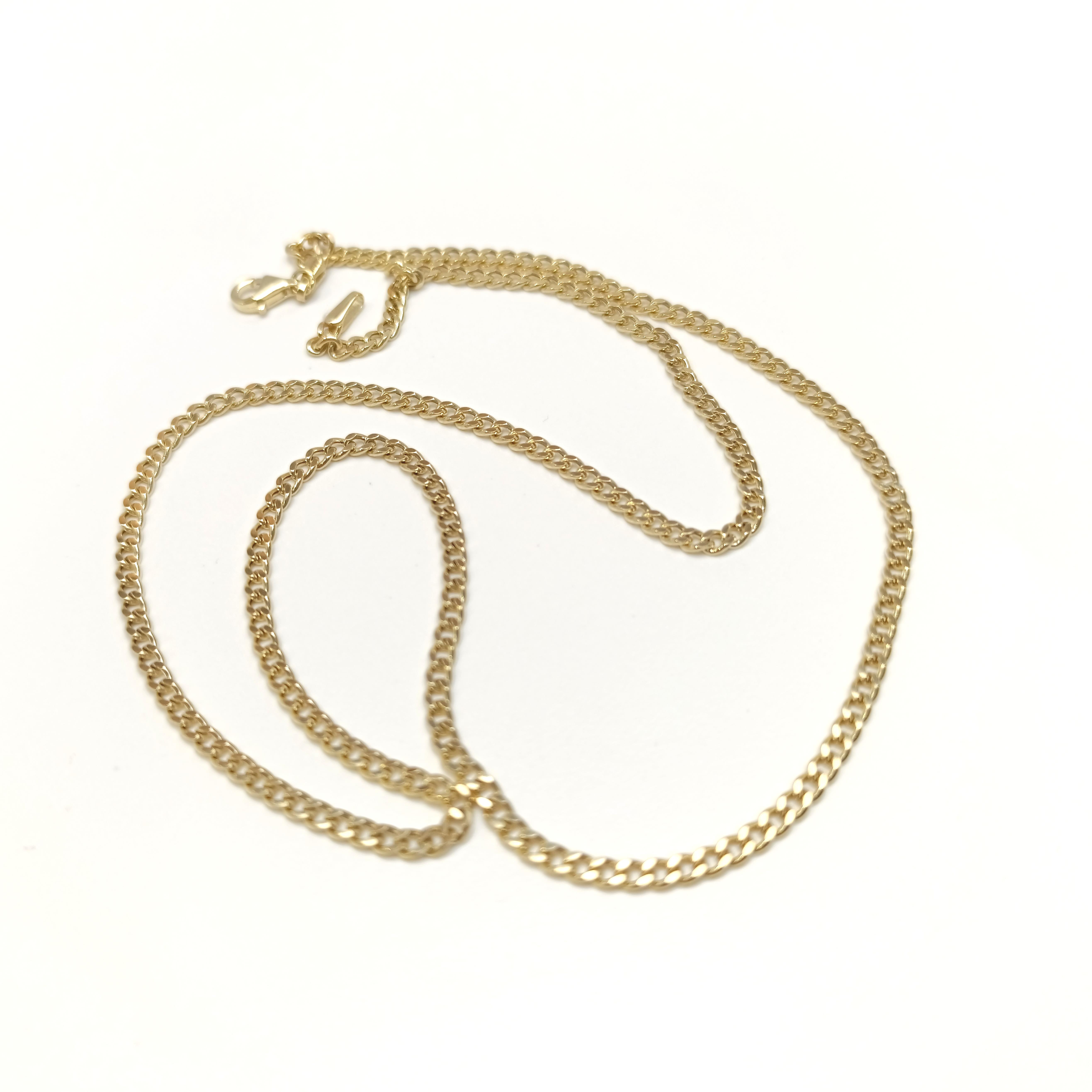 55cm 2.8mm Gurmet Zincir 14 Ayar Altın 4K VİDEOLU