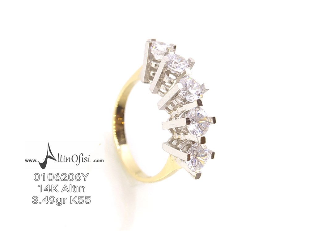 Beştaş Yüzük 14 Ayar Altın