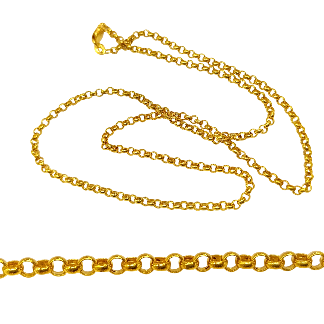 Doç Zincir Kolye 14 Ayar Altın HD VİDEOLU