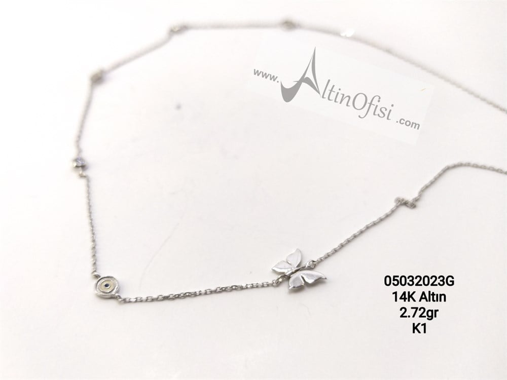 Göz Kolye 14 Ayar Altın