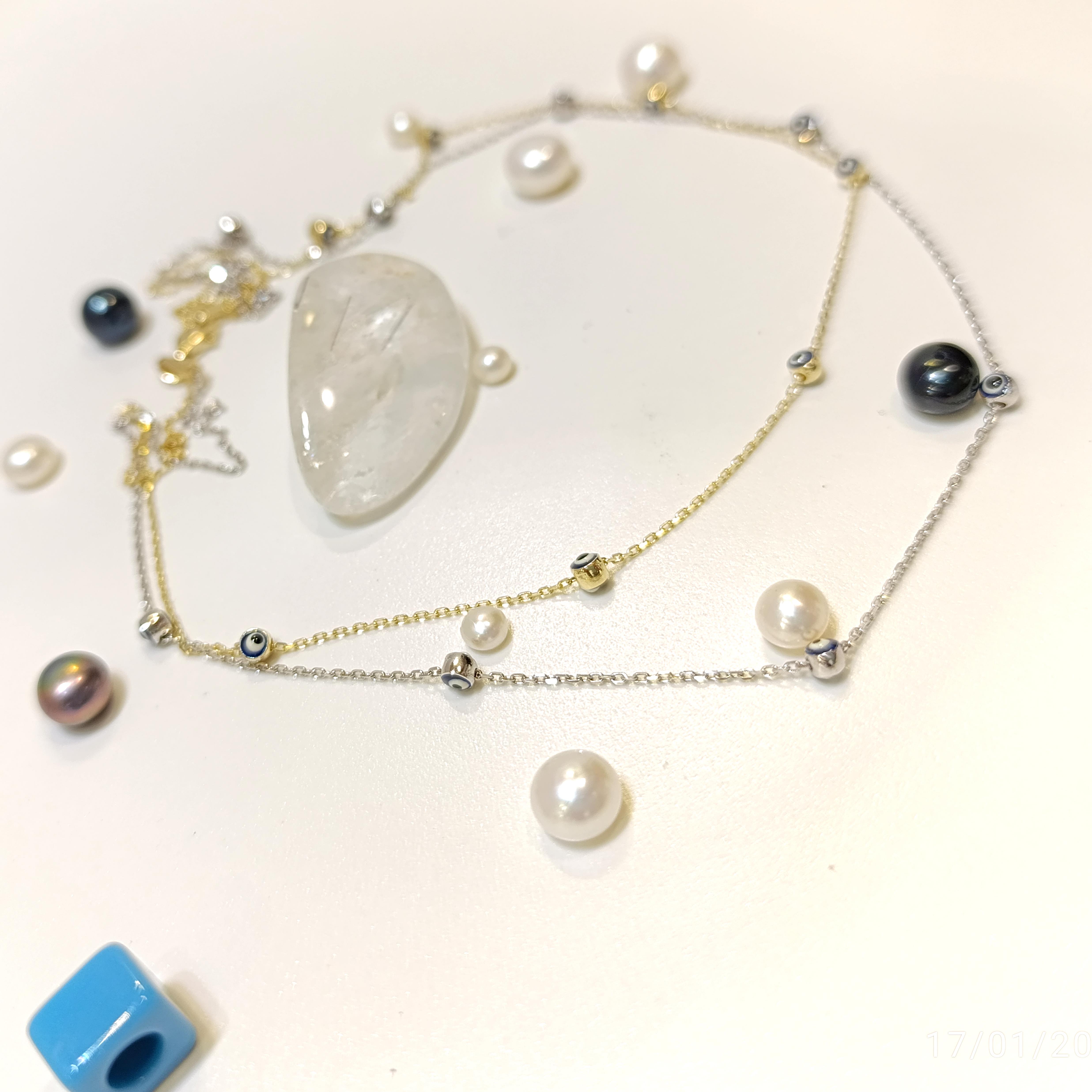 Göz Kolye14 Ayar  Altın HD VİDEOLU