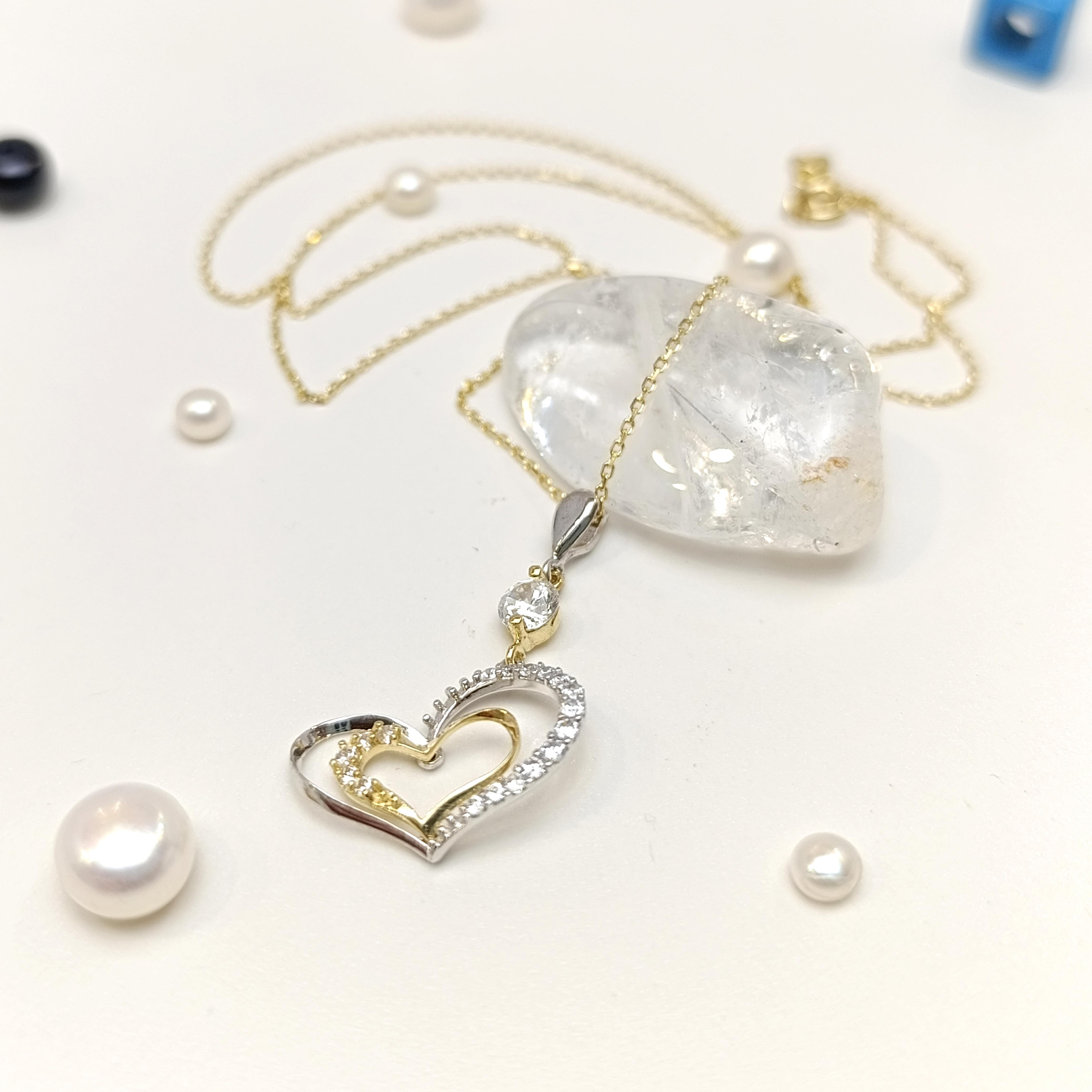 Kalpli Kolye 14 Ayar Altın HD VİDEOLU