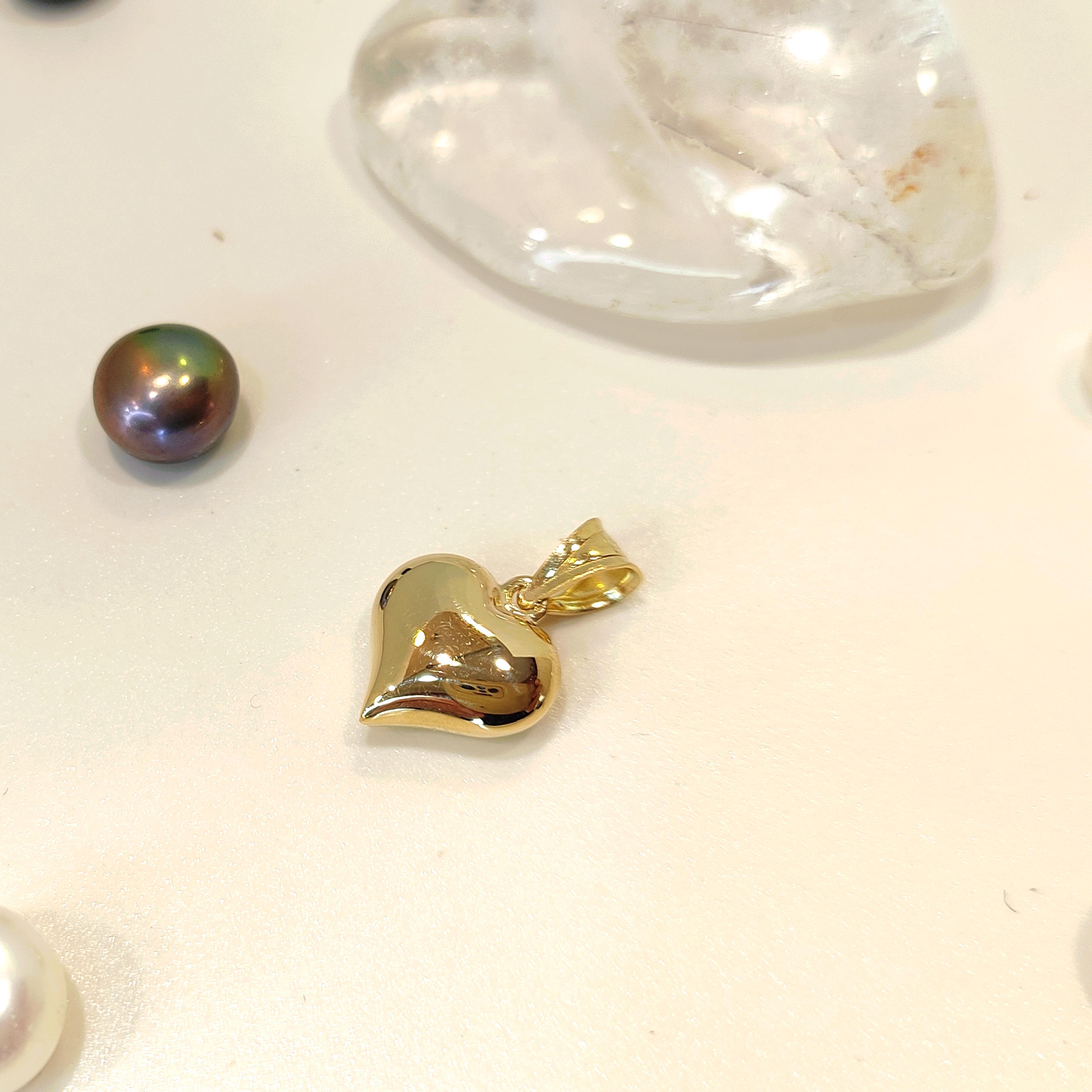 Kalpli Kolye Ucu 14 Ayar Altın  HD VİDEOLU