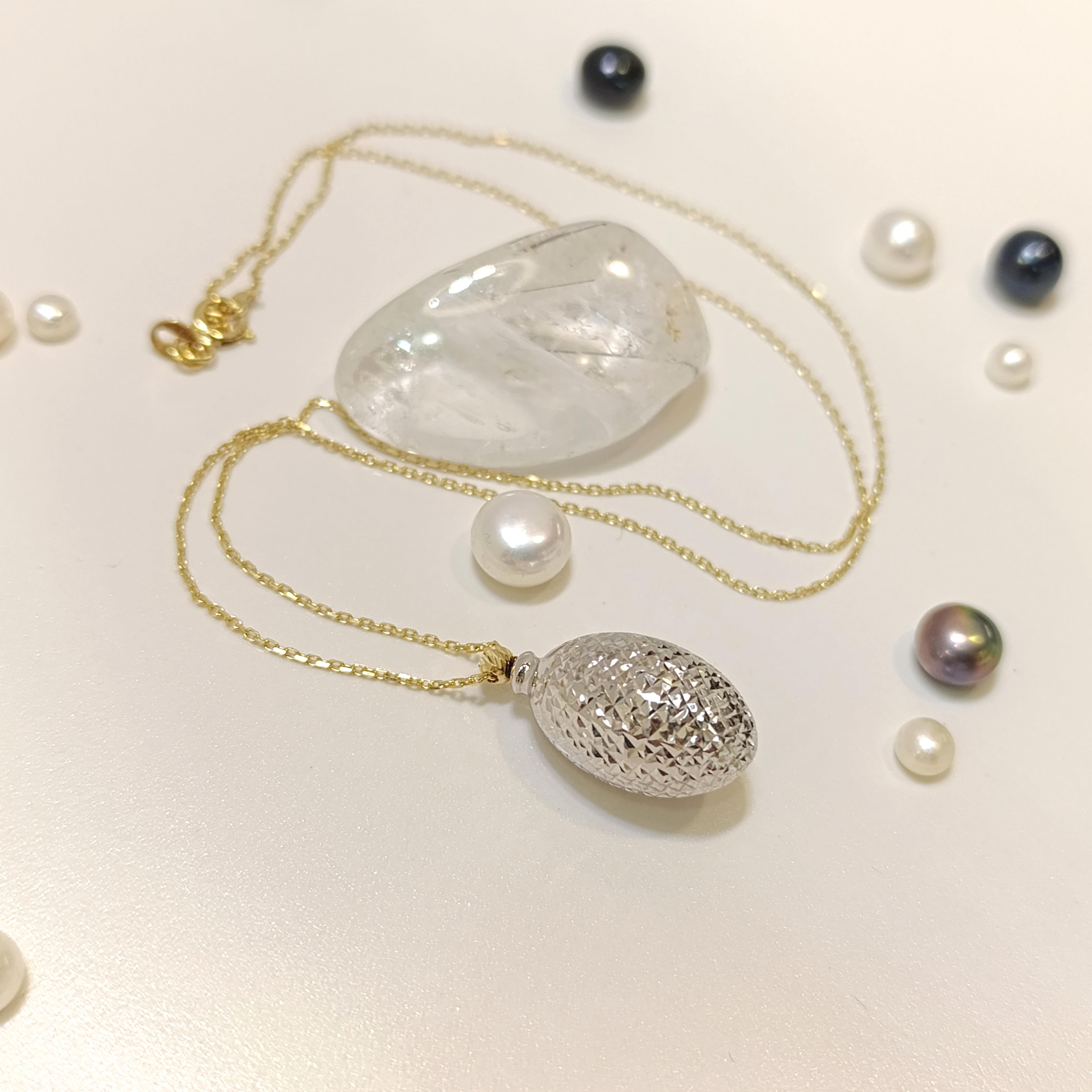 Ovala Kolye 14 Ayar Altın HD VİDEOLU