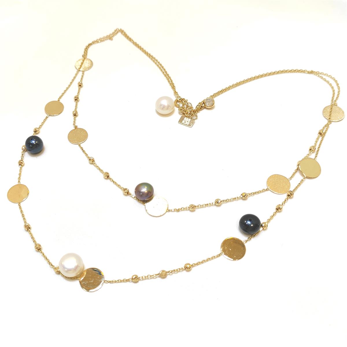 Pullu Dorika Toplu Kolye 14 Ayar Altın HD VİDEOLU