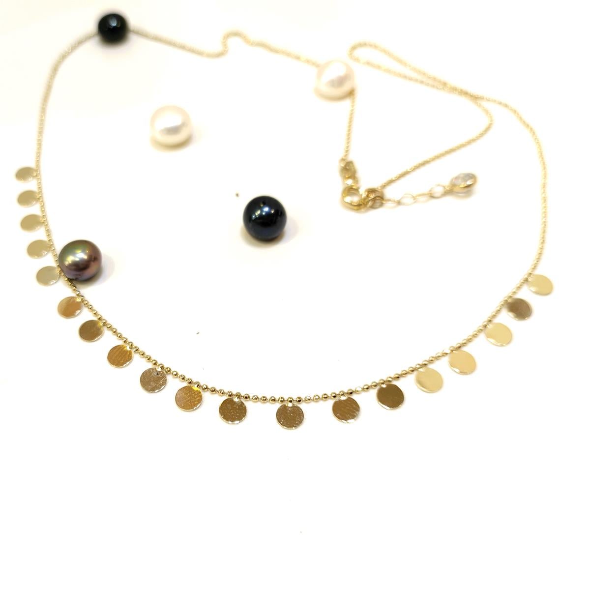 Pullu Kolye 14 Ayar Altın 4K VİDEOLU