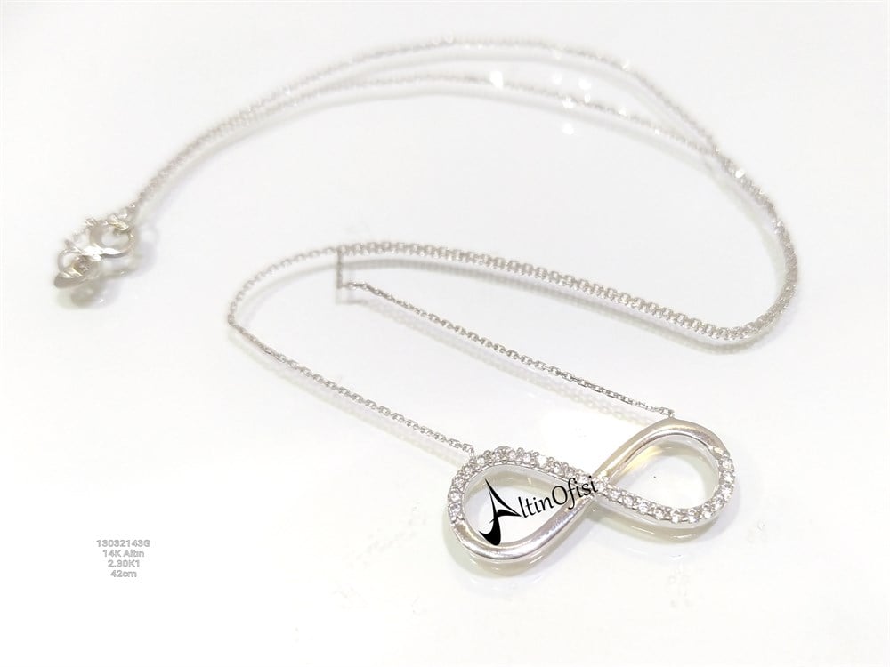 Sonsuzluk Kolye 14 Ayar Altın
