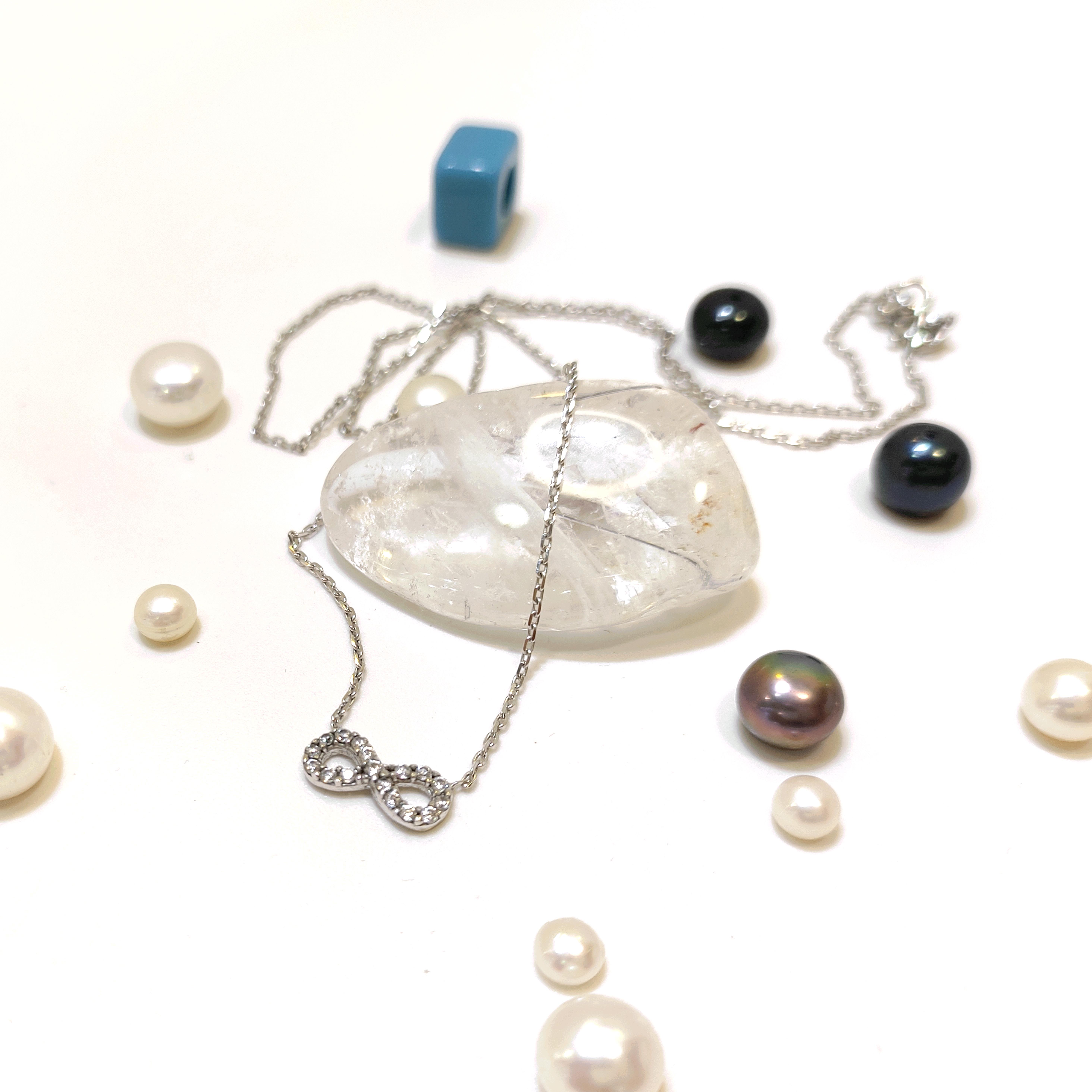 Sonsuzluk Kolye 14 Ayar Altın  HD VİDEOLU