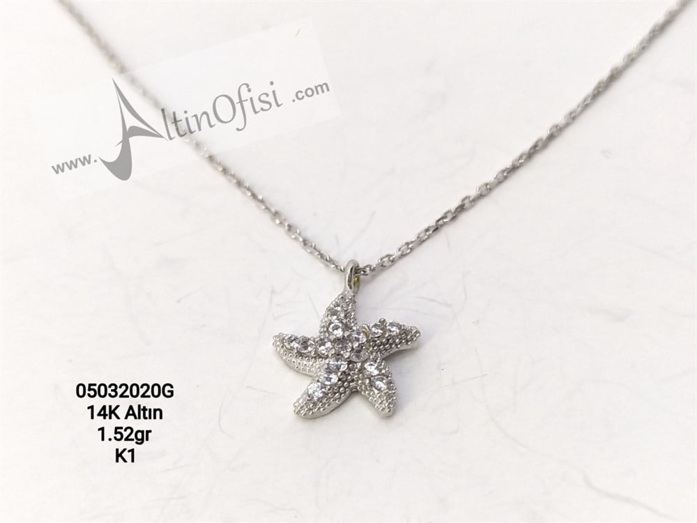 Yıldız Kolye 14 Ayar Altın