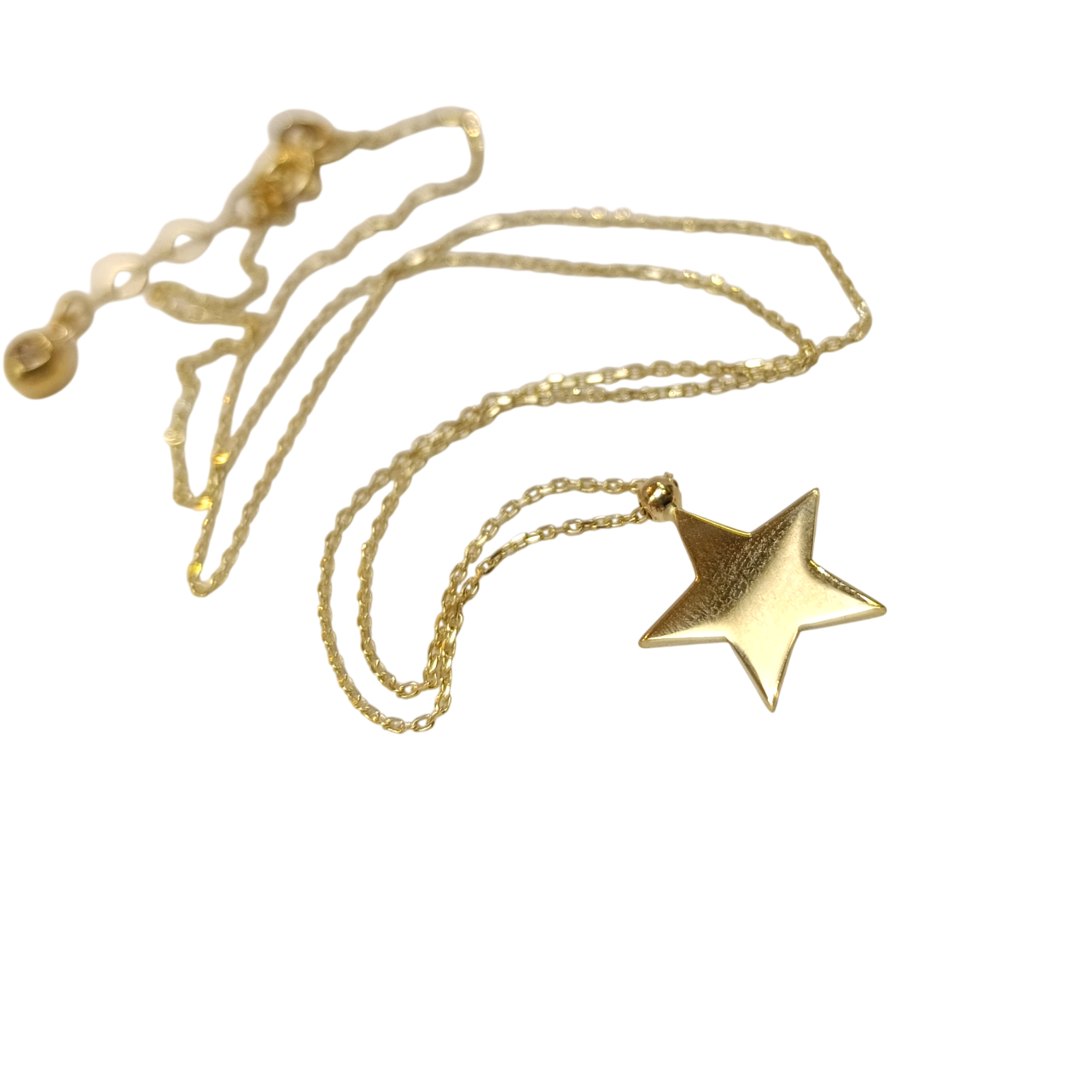 Yıldız Kolye 14 Ayar Altın  HD VİDEOLU