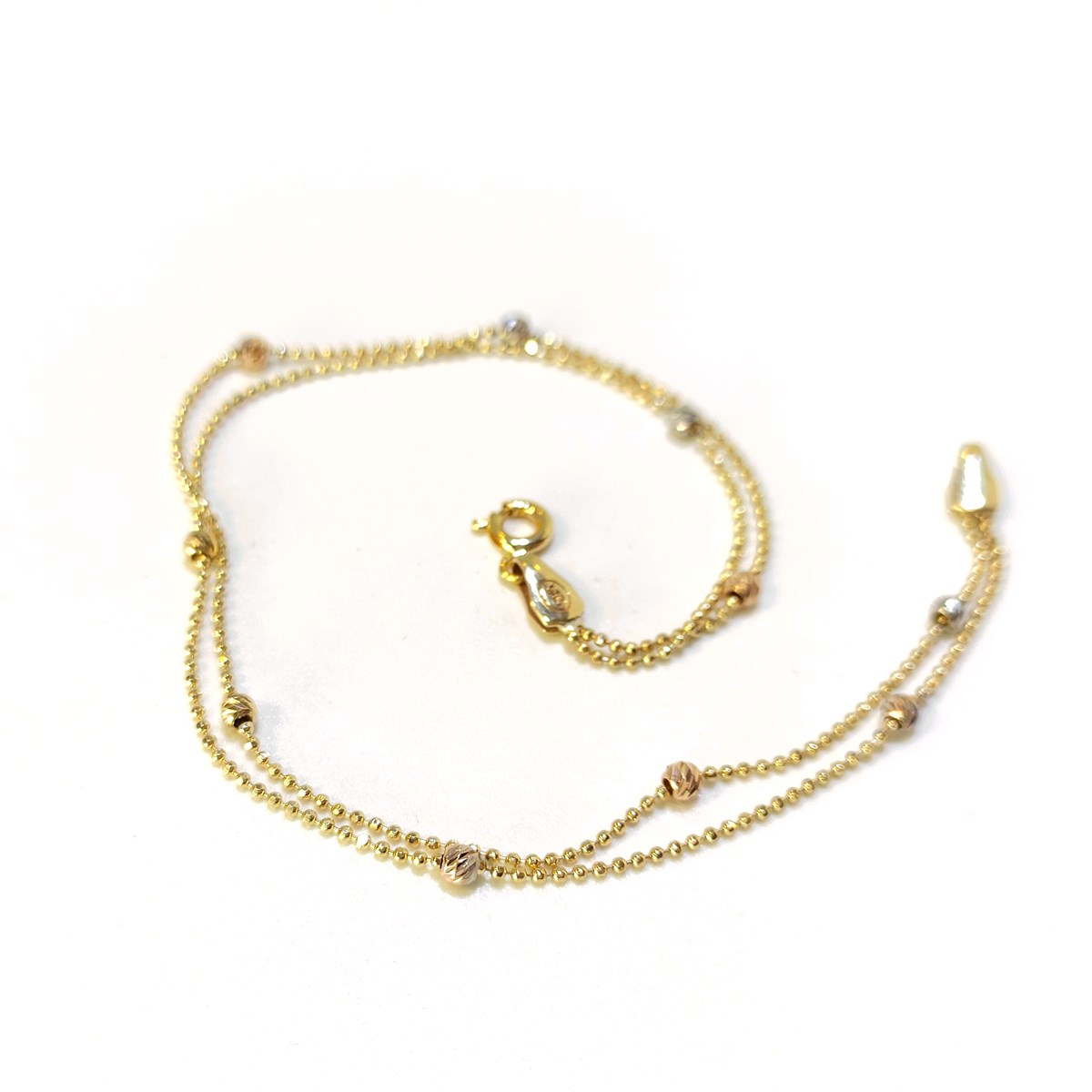 Dorika Toplu Bileklik Künye 14 Ayar Altın 4K VİDEOLU