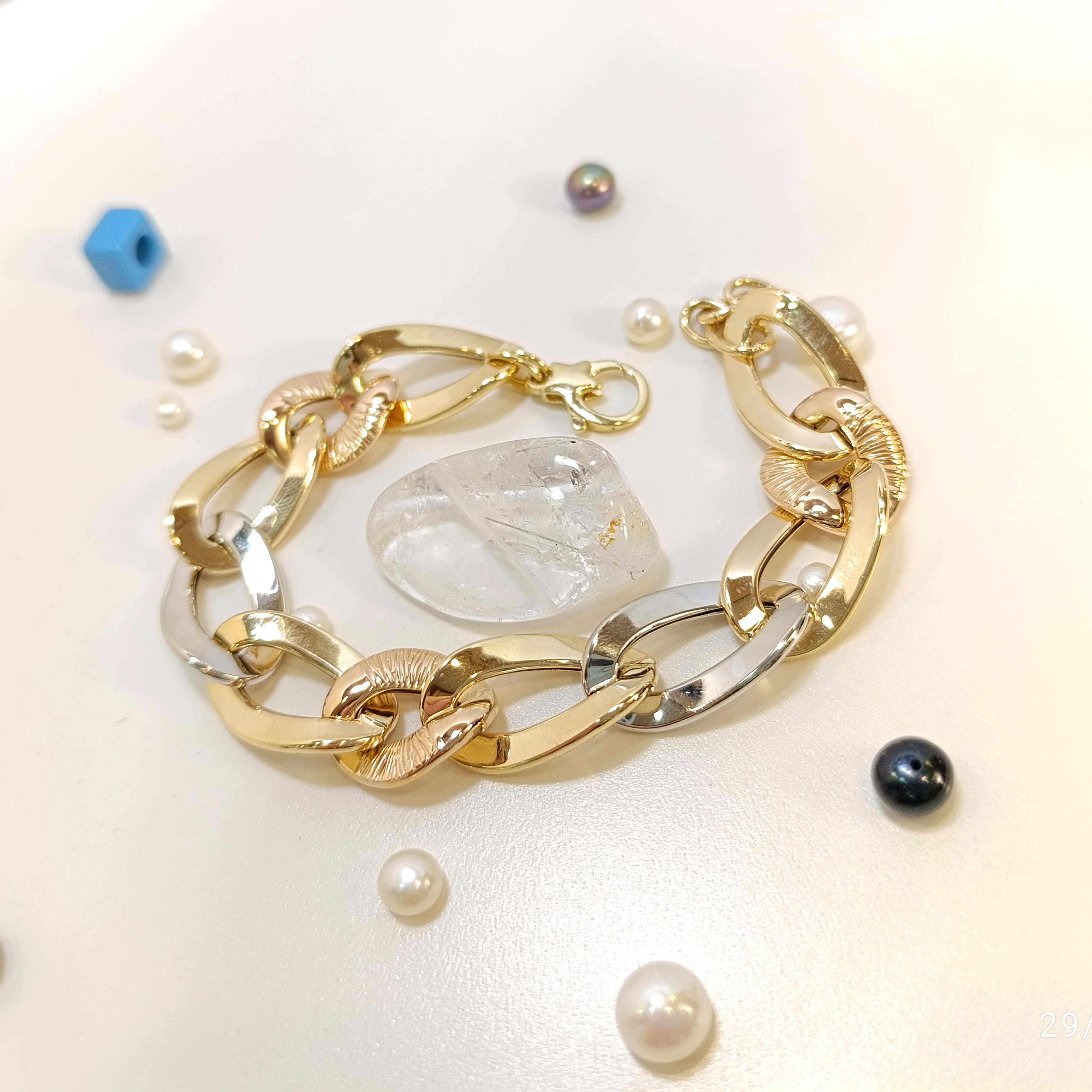 Halka Bileklik Künye 14 Ayar Altın HD VİDEOLU