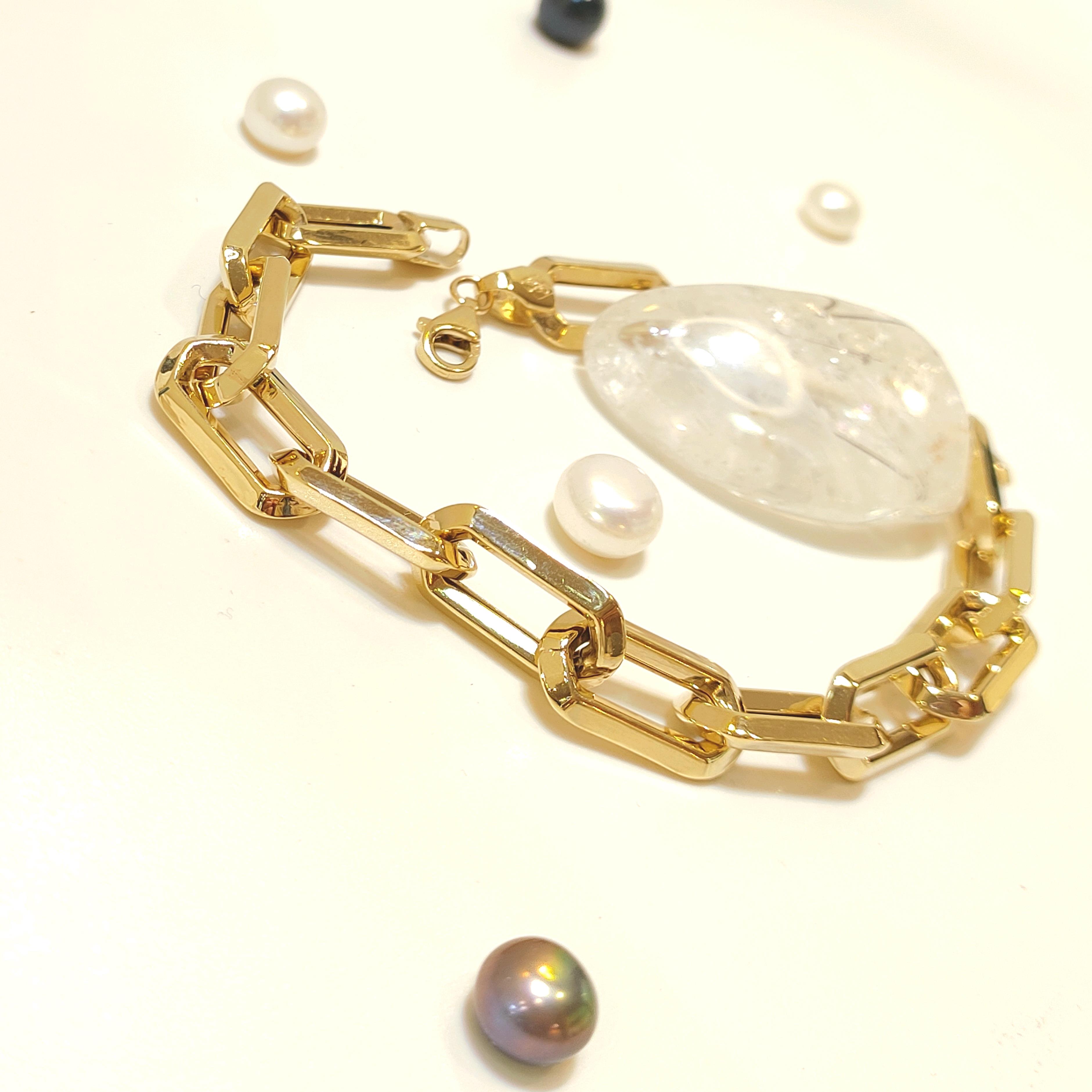 Köşeli Ataç Bileklik Künye 14 Ayar Altın HD VİDEOLU