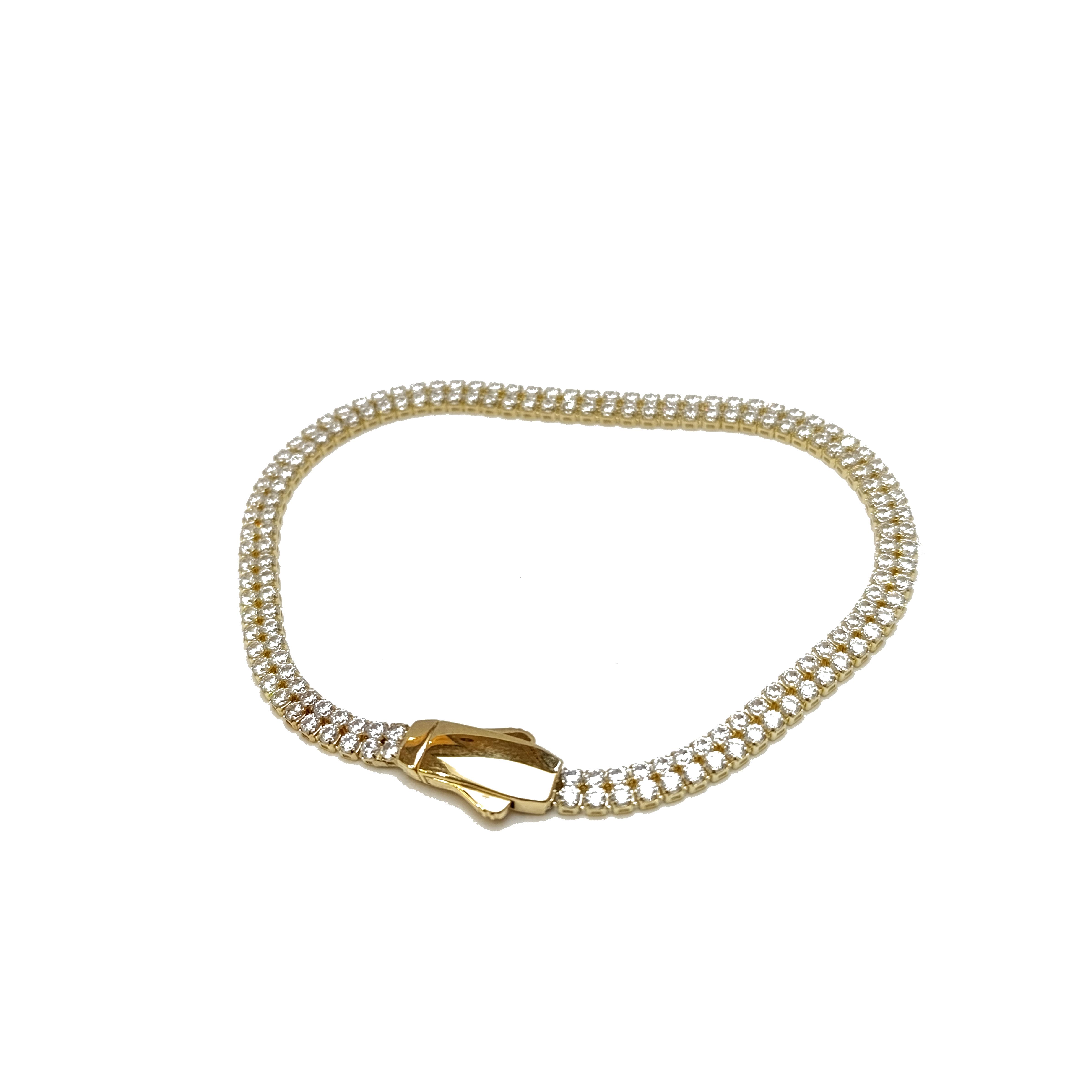 Su Yolu Bileklik Künye 14 Ayar Altın HD VİDEOLU