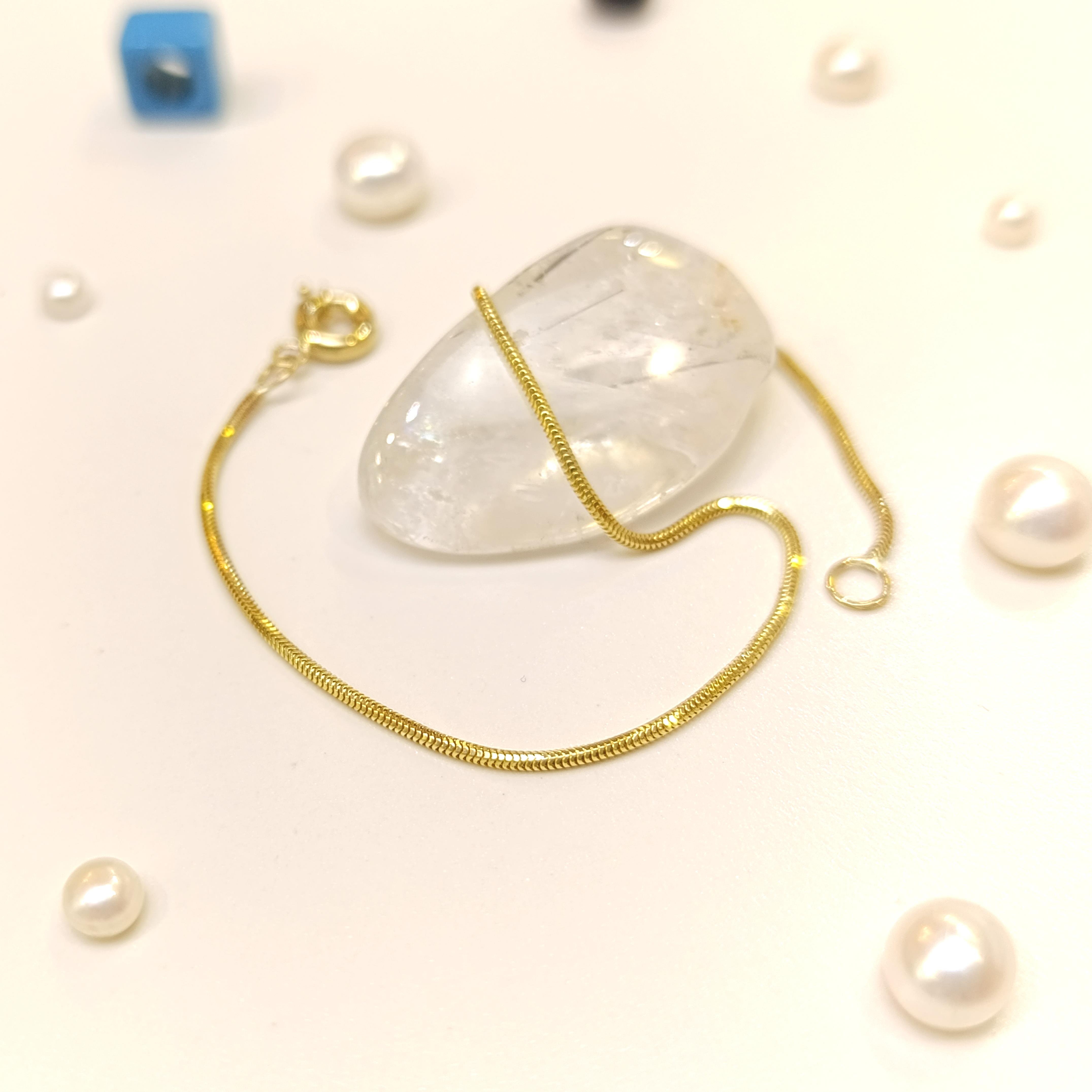 Tondo Zincir Bileklik Künye 14 Ayar Altın HD VİDEOLU