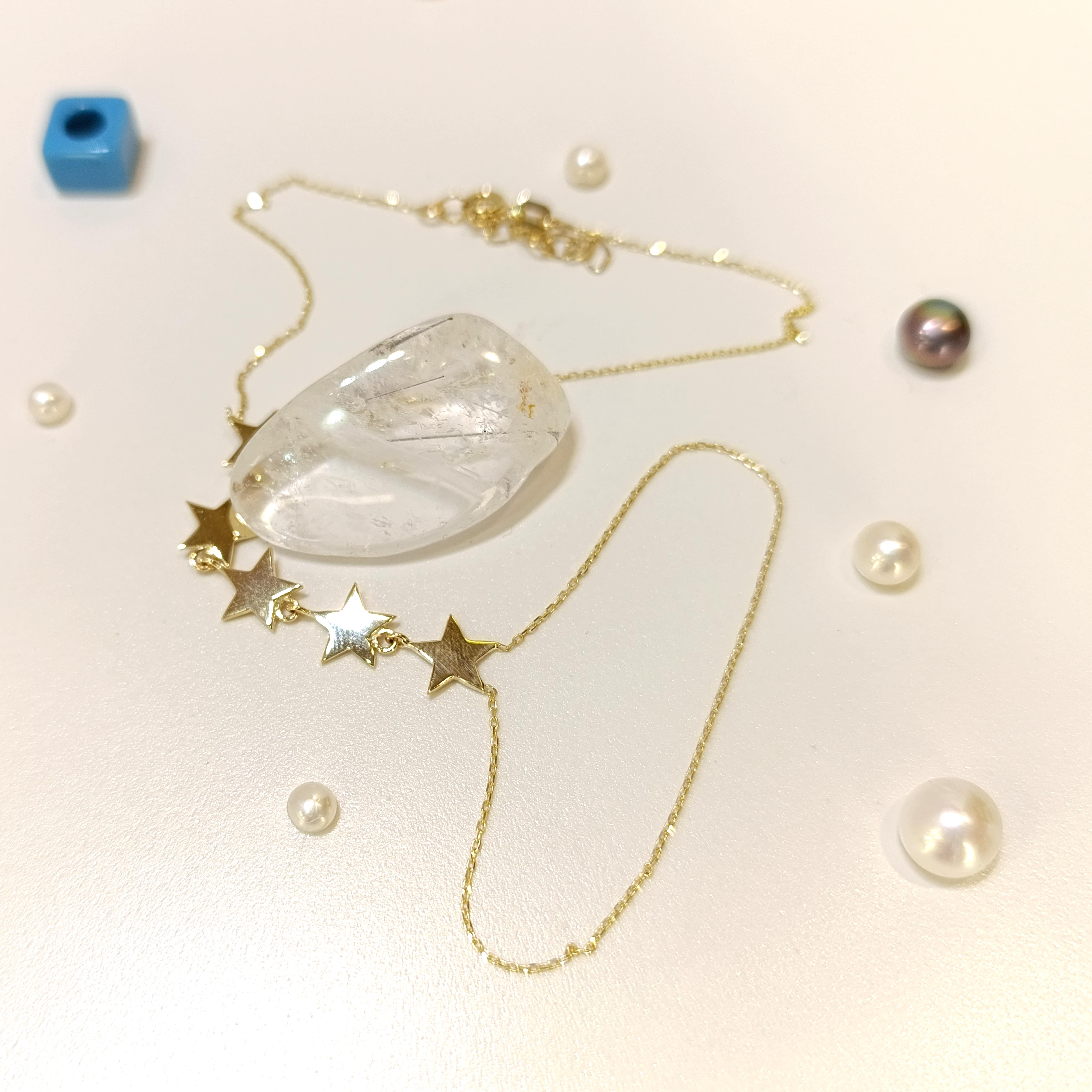 Yıldız Şahmeran Bileklik Künye 14 Ayar Altın HD VİDEOLU