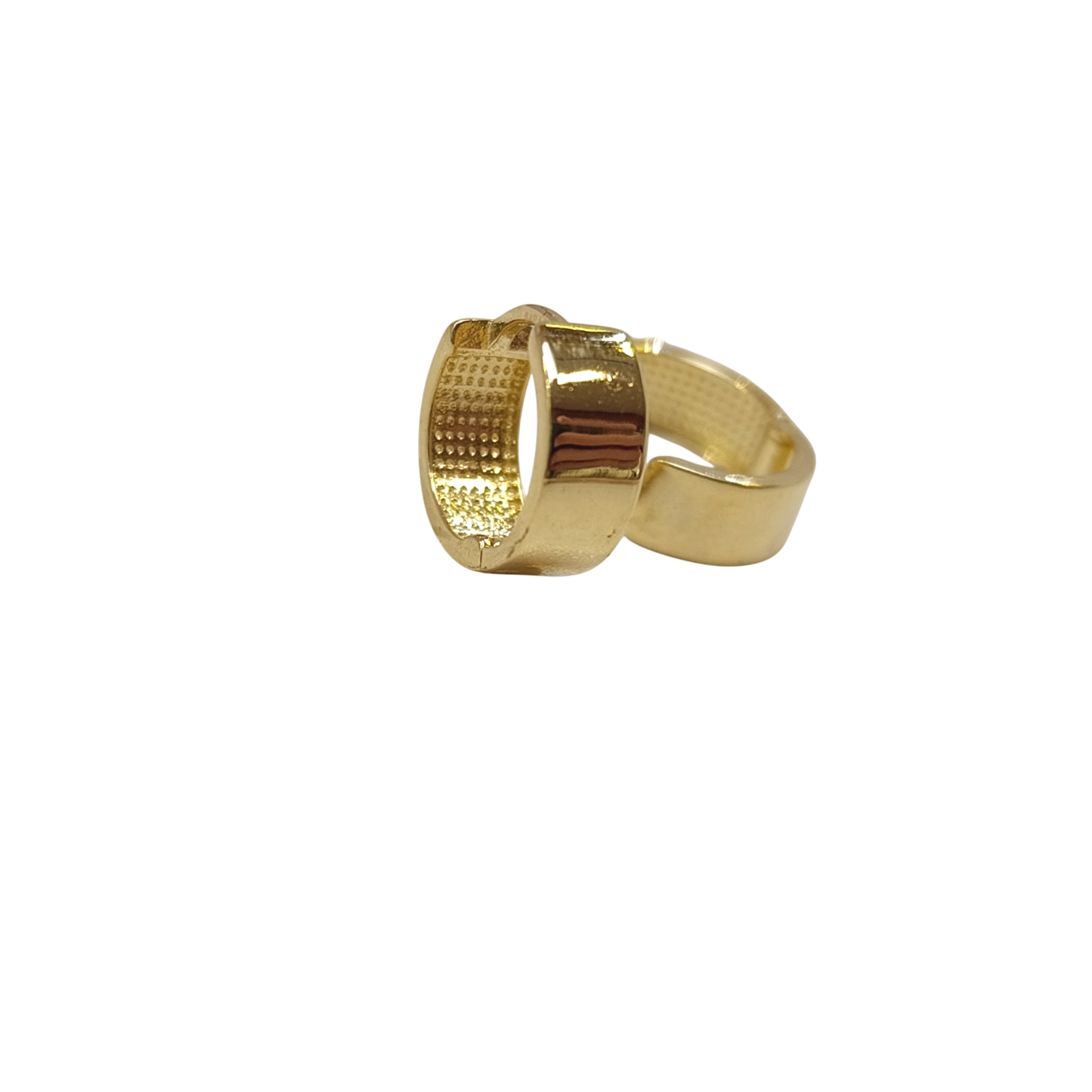 13mm Klasik Ray Halka Küpe 14 Ayar Altın HD VİDEOLU