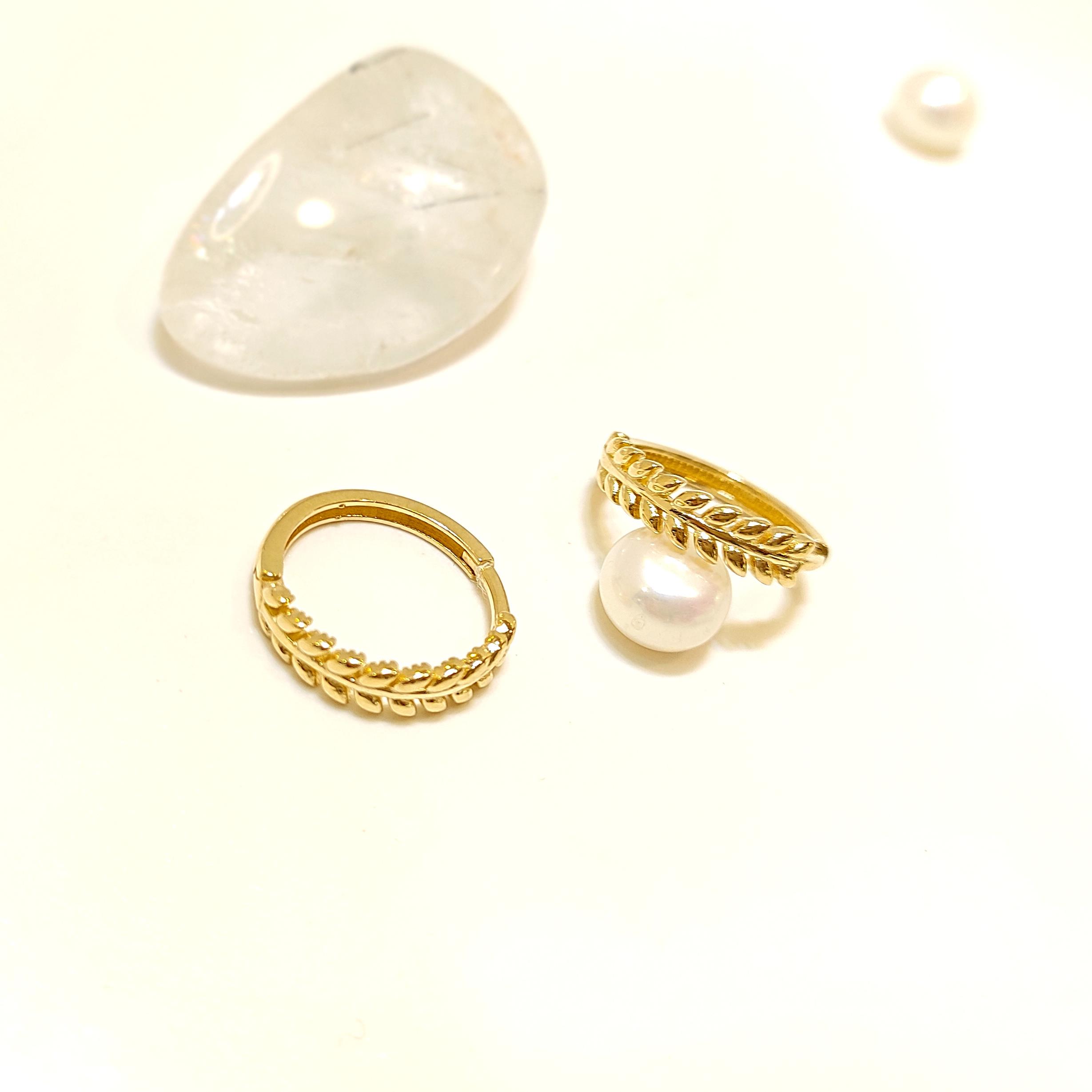 16mm Başak Halka Küpe 14 Ayar Altın HD VİDEOLU