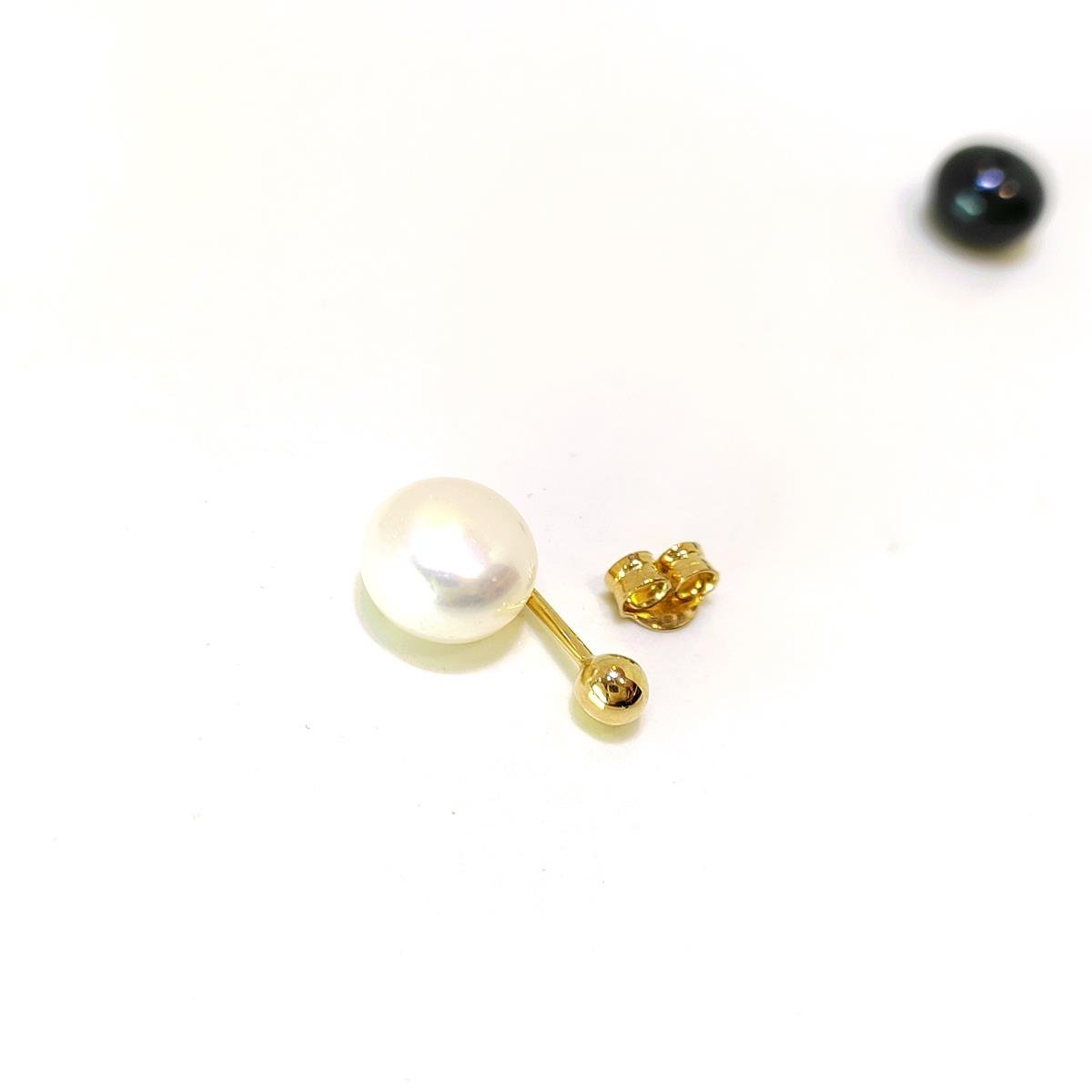 3.5mm TEKLİ Top Küpe 14 Ayar Altın HD VİDEOLU