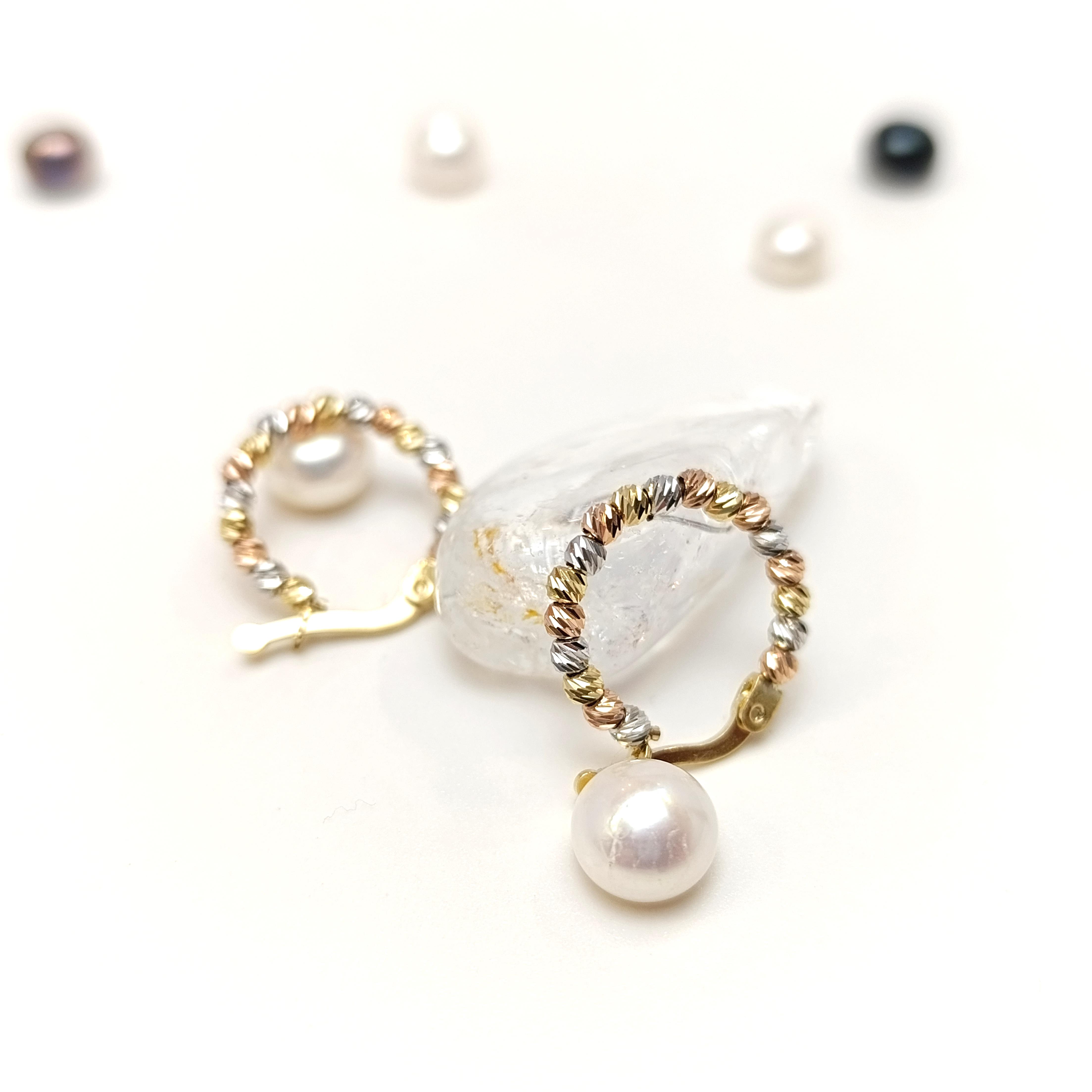 Dorika Toplu Halka Küpe 14 Ayar Altın HD VİDEOLU