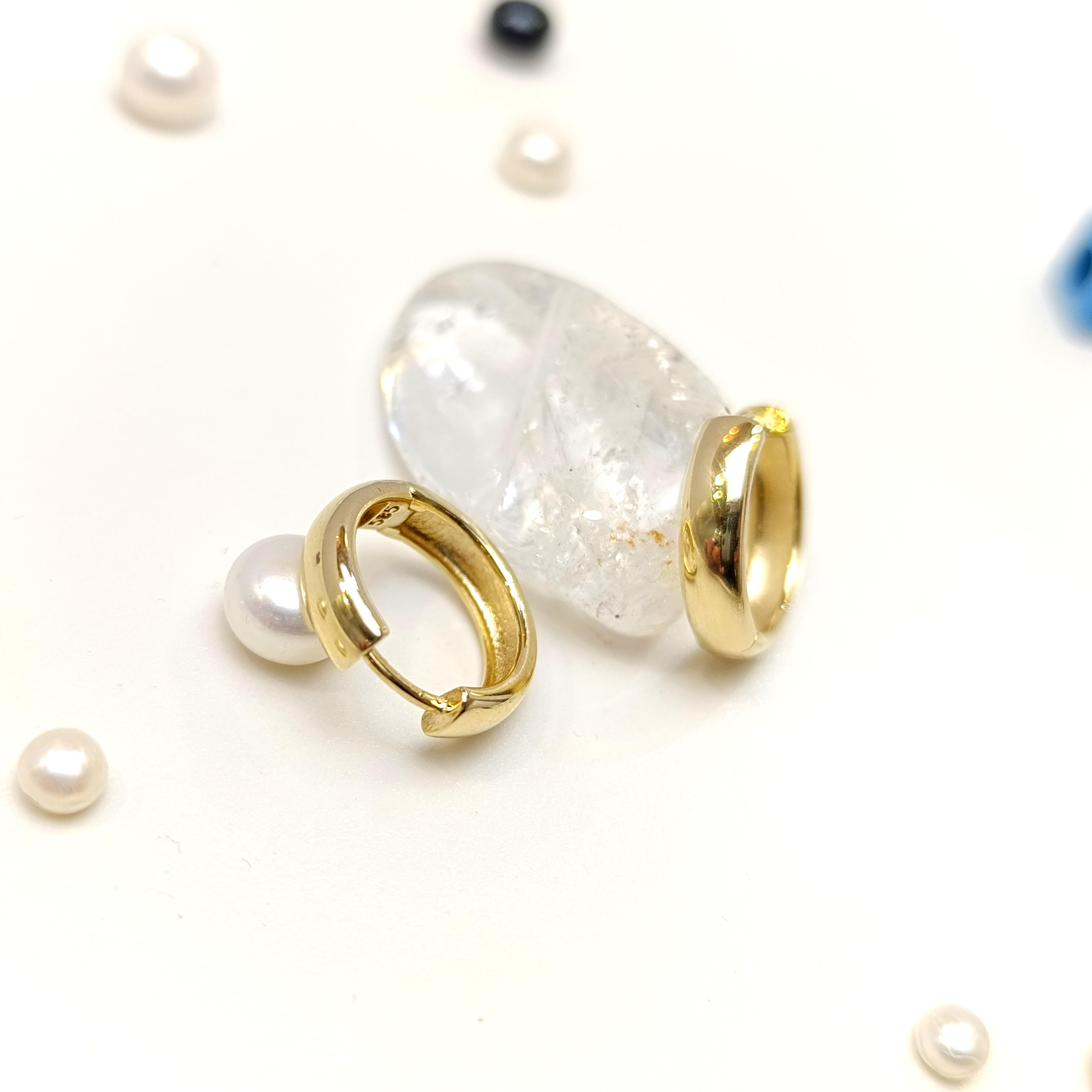 Klasik Halka Küpe 14 Ayar Altın HD VİDEOLU