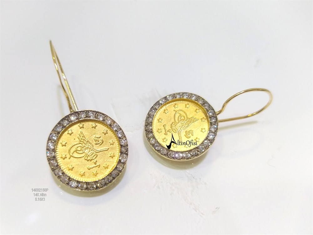 Tugralı Otantik  14 Ayar Altın