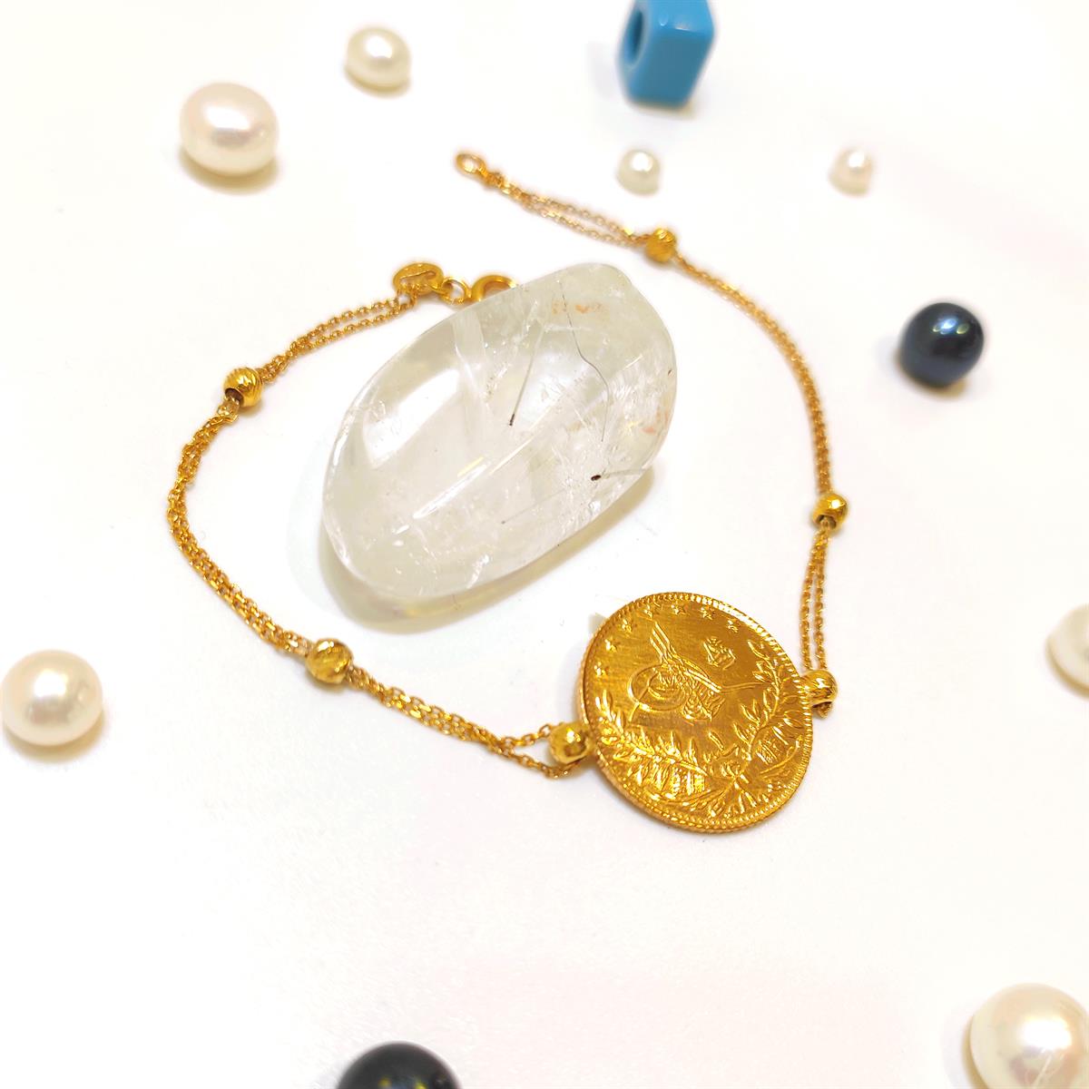 Reşat Yarım Altınlı Dorika Toplu Bileklik HD VİDEOLU