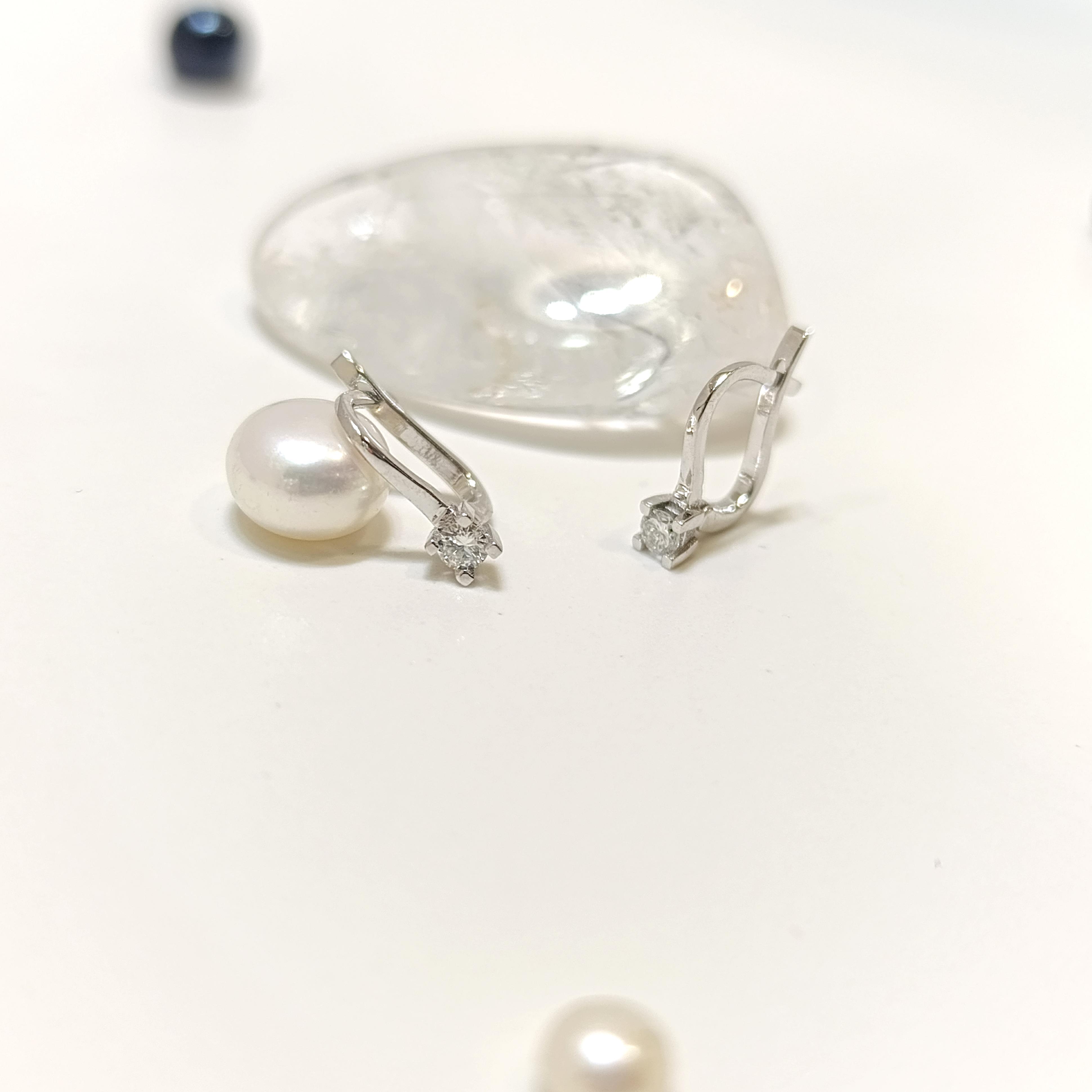 0.18ct F Color Pırlanta Tek Taş Küpe 14 Ayar Altın HD VİDEOLU