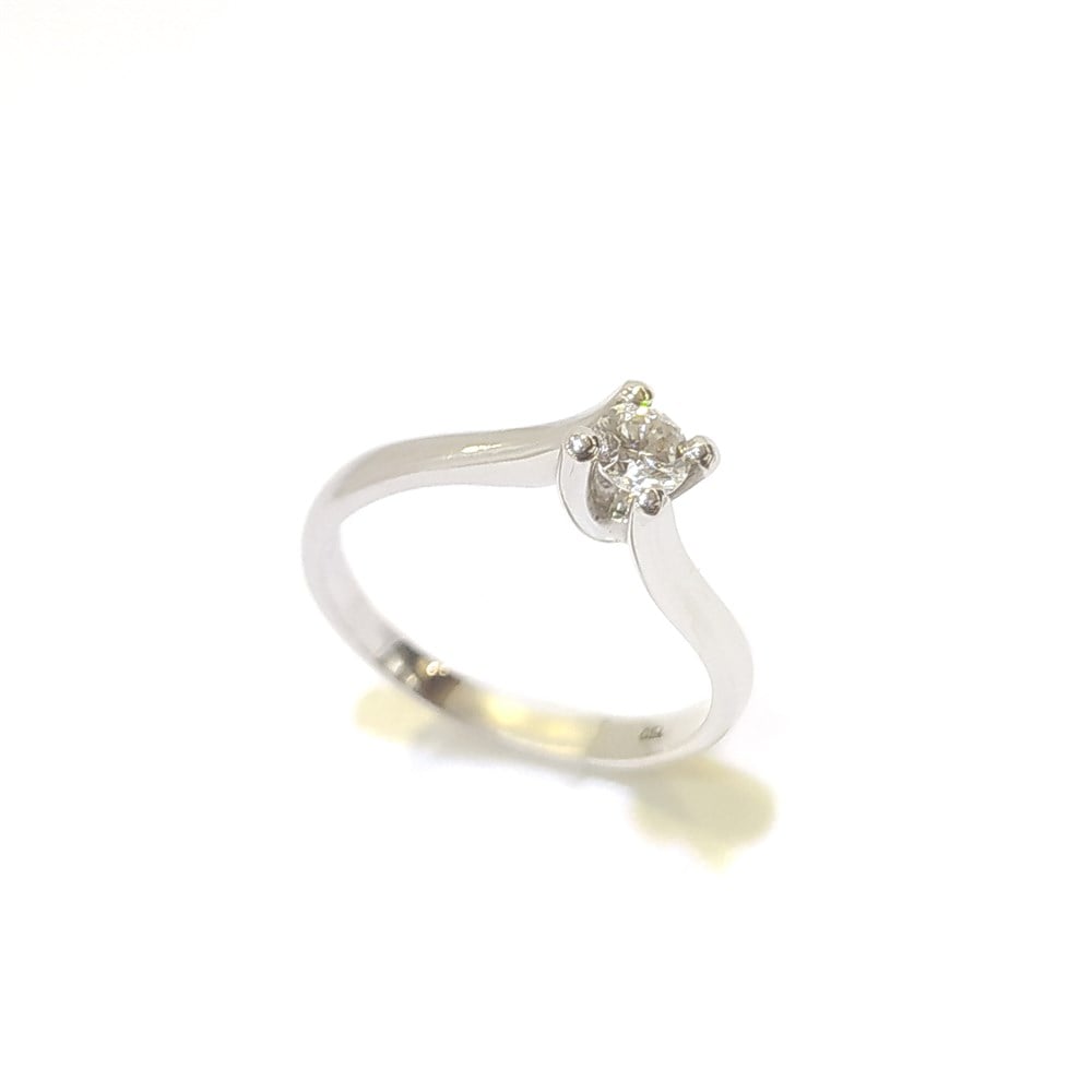 0.31ct I Color Pırlanta Tek TAş Yüzük 18 Ayar Altın