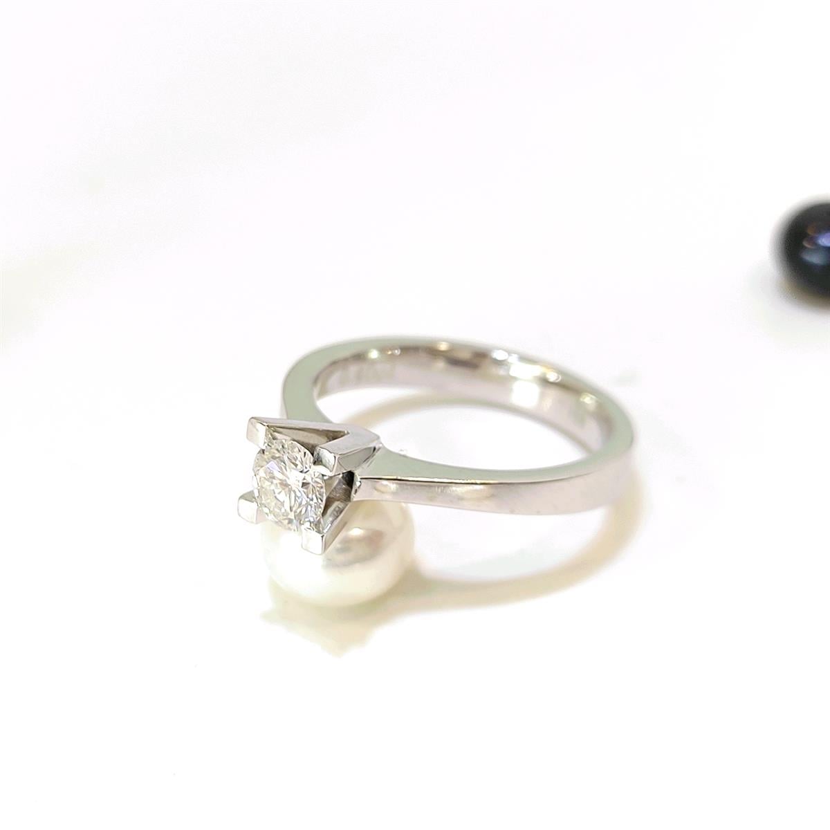0.40ct G SI Pırlanta Tek Taş Yüzük 18 Ayar Altın HD VİDEOLU
