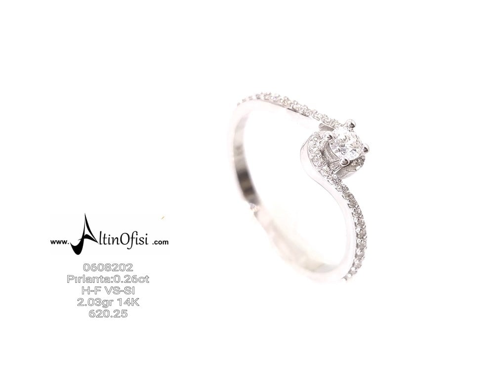 Pırlanta Tektaş Yüzük