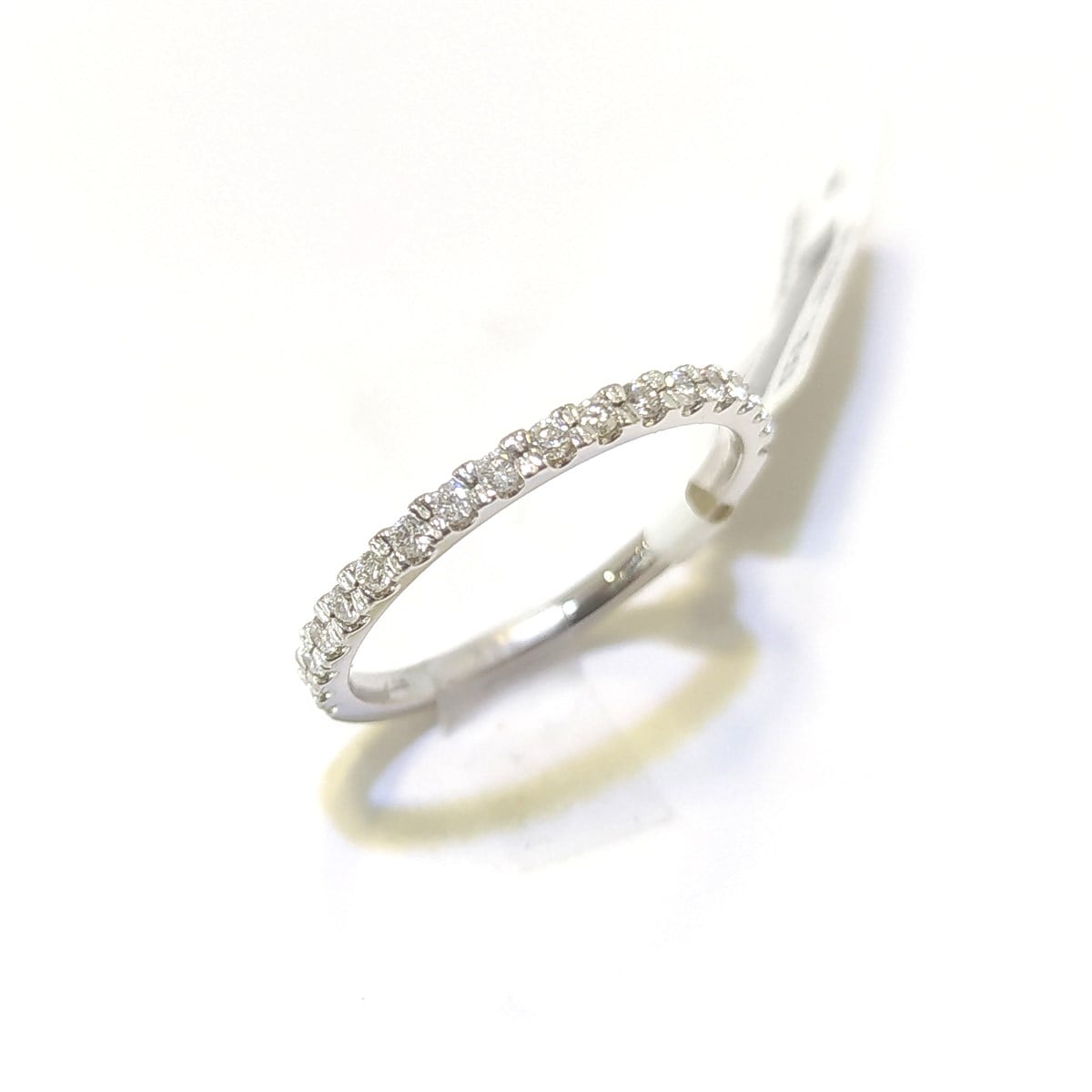 Yarım Tur 0.24ct F Color Pırlanta Yüzük 14 Ayar Altın