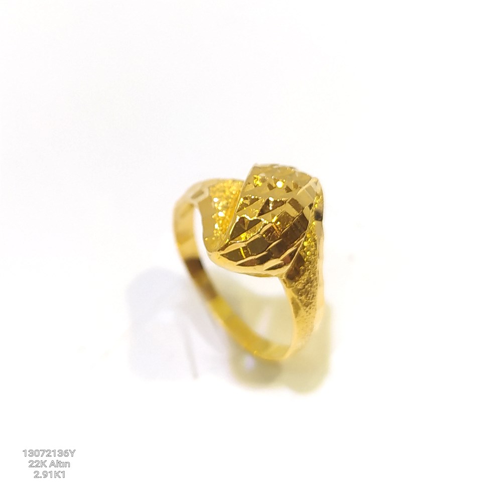 Kuğu Yüzük 22  Ayar Altın