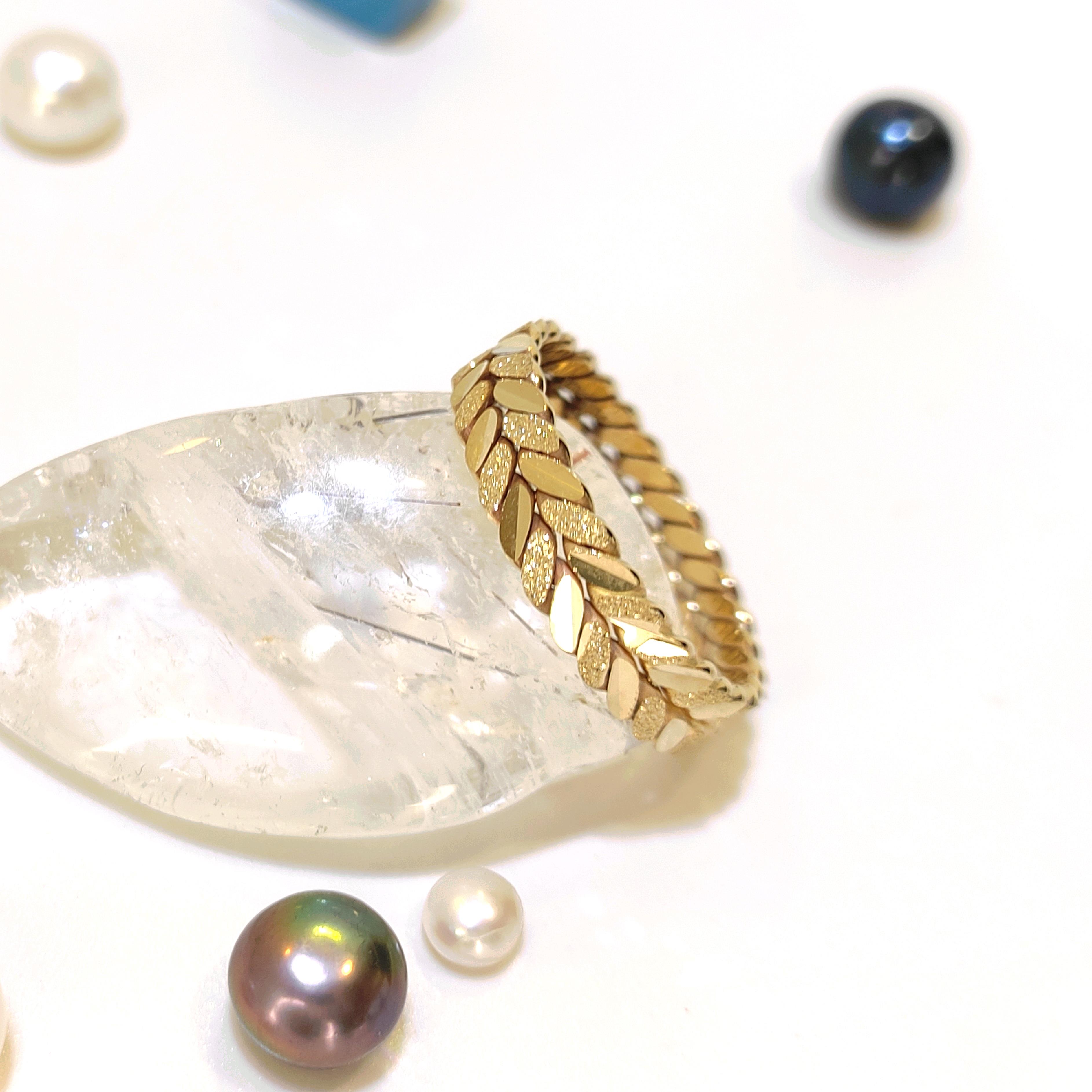 4.5mm Kumlu Başak Alyans 14 Ayar Altın HD VİDEOLU