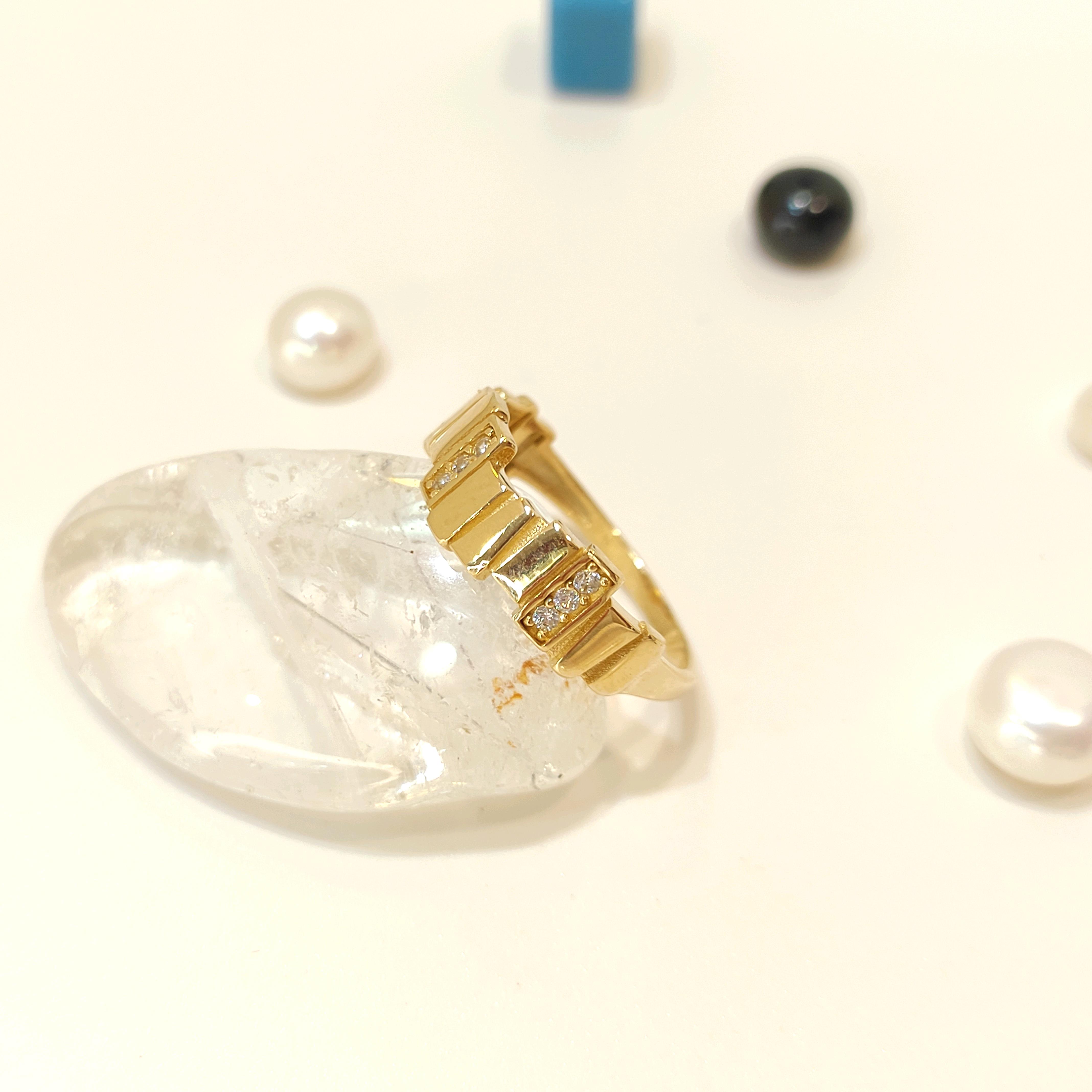 Baget Yüzük 14 Ayar Altın HD VİDEOLU