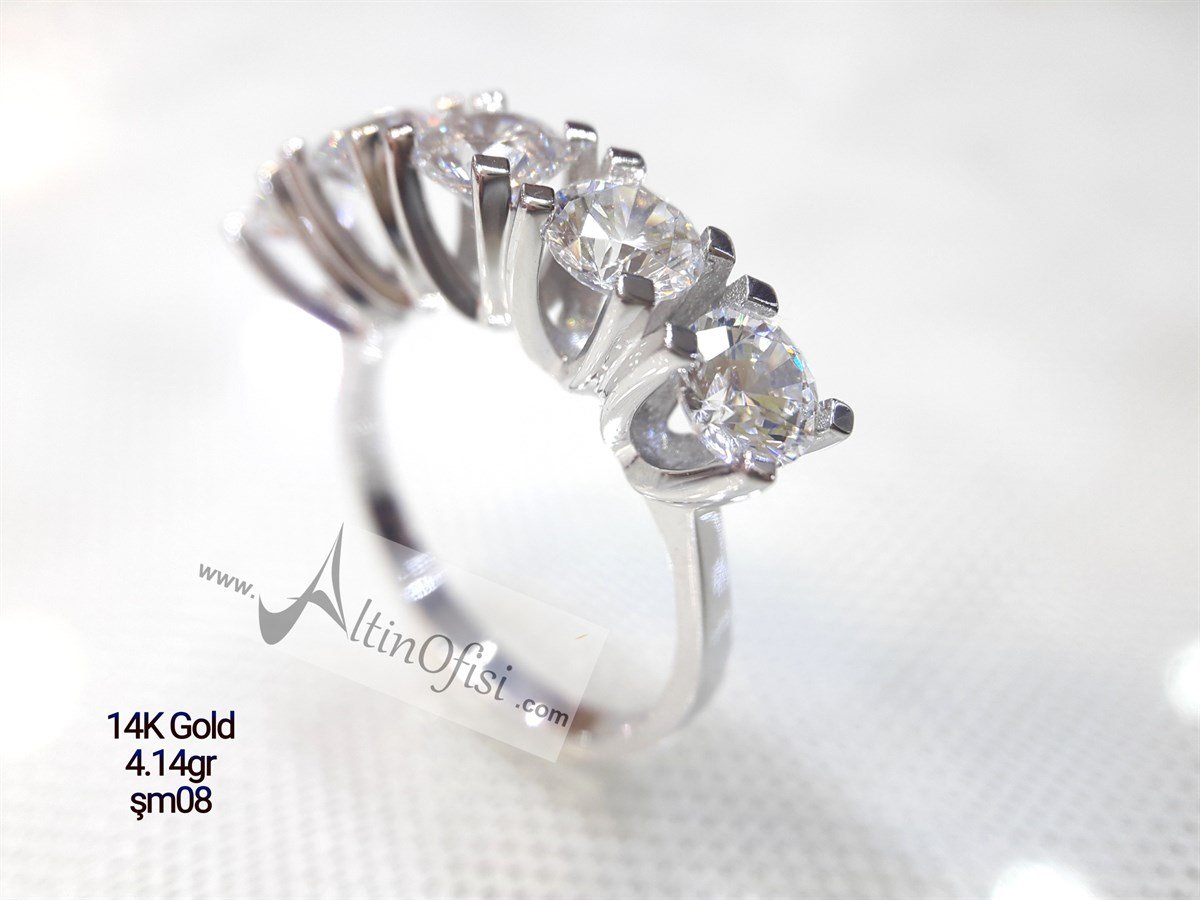 Beştaş Yüzük 14 Ayar Altın