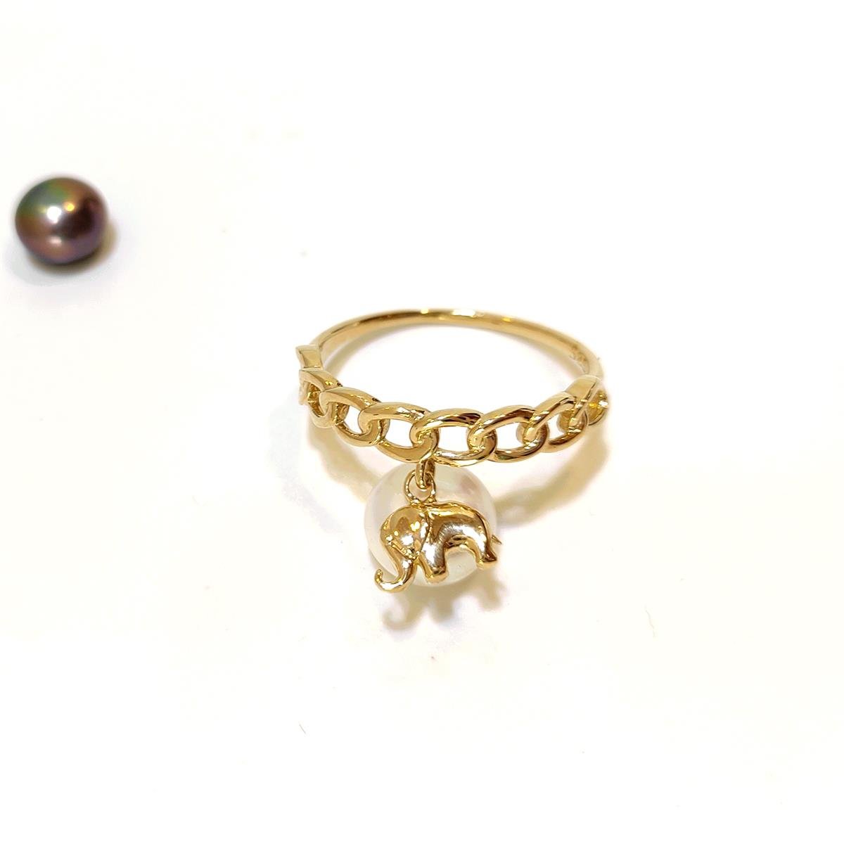 Filli Zincir  Yüzük 14 Ayar Altın HD VİDEOLU