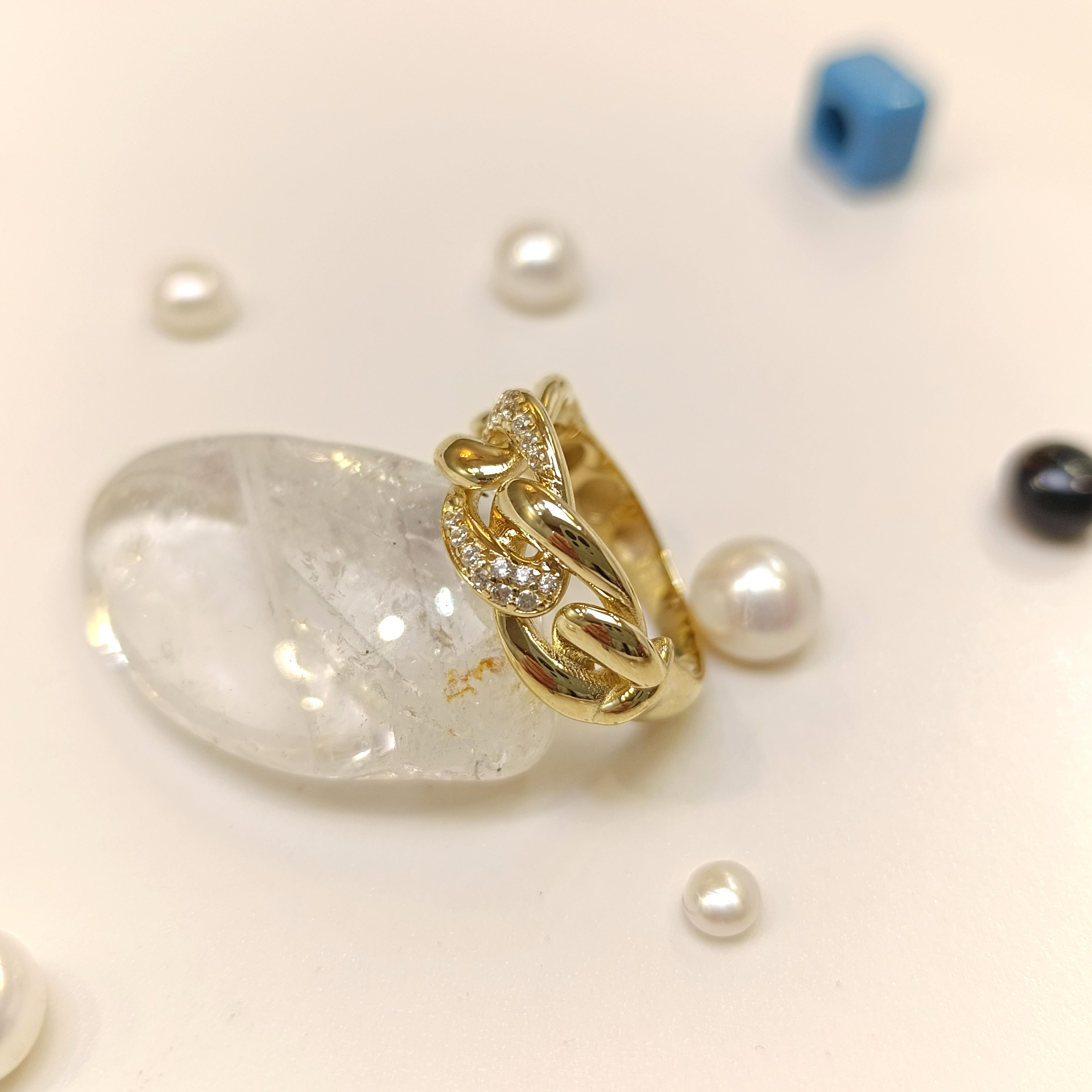 Gurmet Taşlı Yüzük 14 Ayar Altın HD VİDEOLU