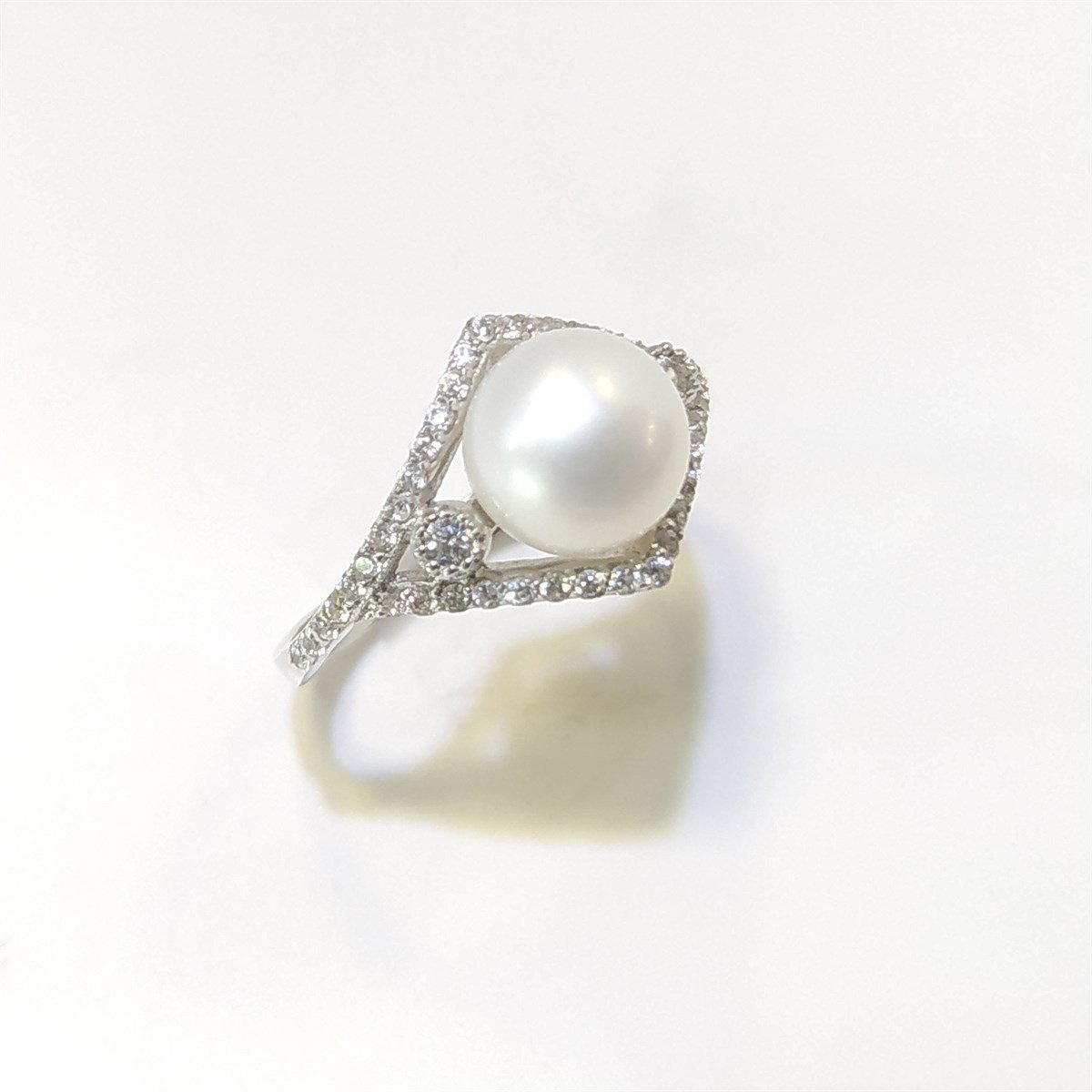 İnci Yüzük 14 Ayar Altın