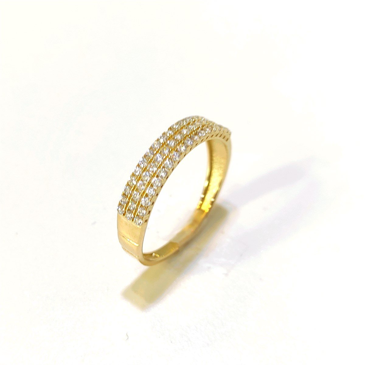 Su Yolu Yüzük 14 Ayar Altın 4K VİDEOLU