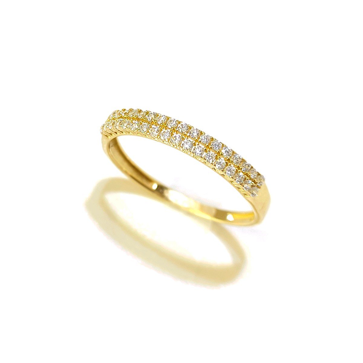 Su Yolu Yüzük 14 Ayar Altın 4K VİDEOLU